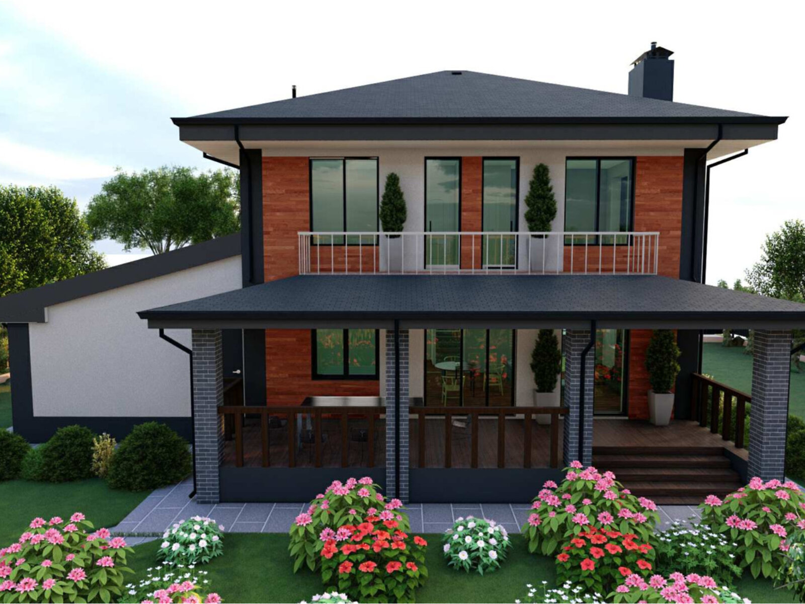 двухэтажный дом с отоплением, 150 кв. м, кирпич. Продажа в Гореничах фото 1 двухэтажный дом с отоплением, 150 кв. м, кирпич. Продажа в Гореничах фото 1