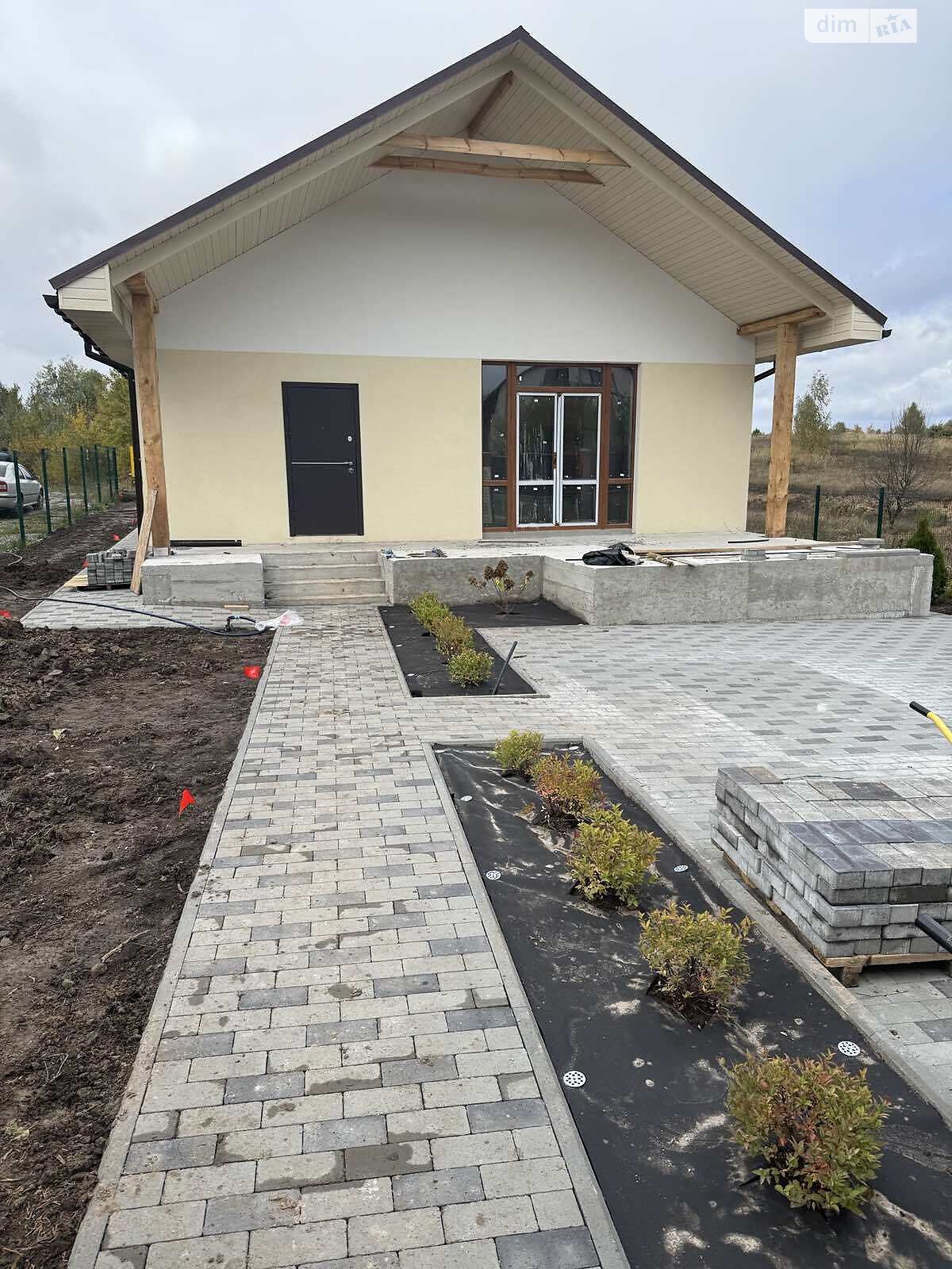 одноэтажный дом, 100 кв. м, газобетон. Продажа в Гореничах фото 1