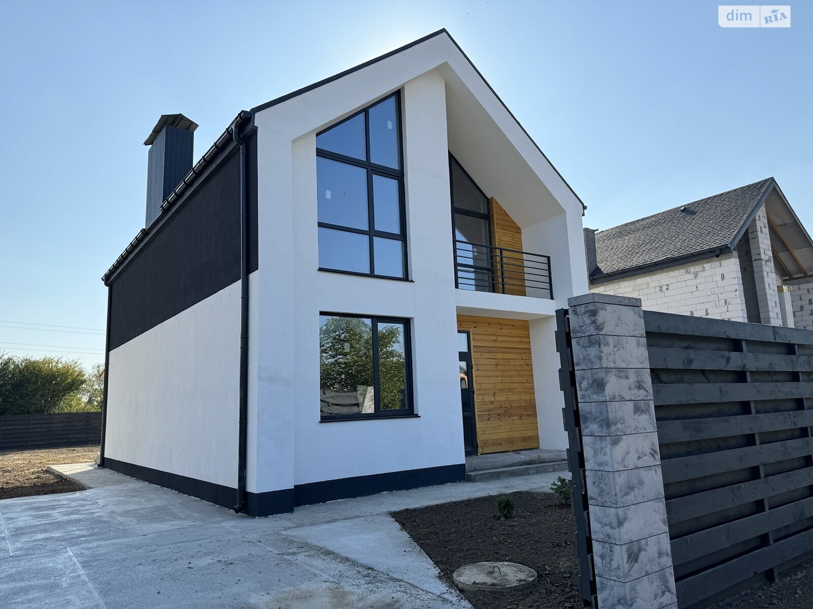 двоповерховий будинок з балконом, 140 кв. м, газобетон. Продаж у Гореничах фото 1