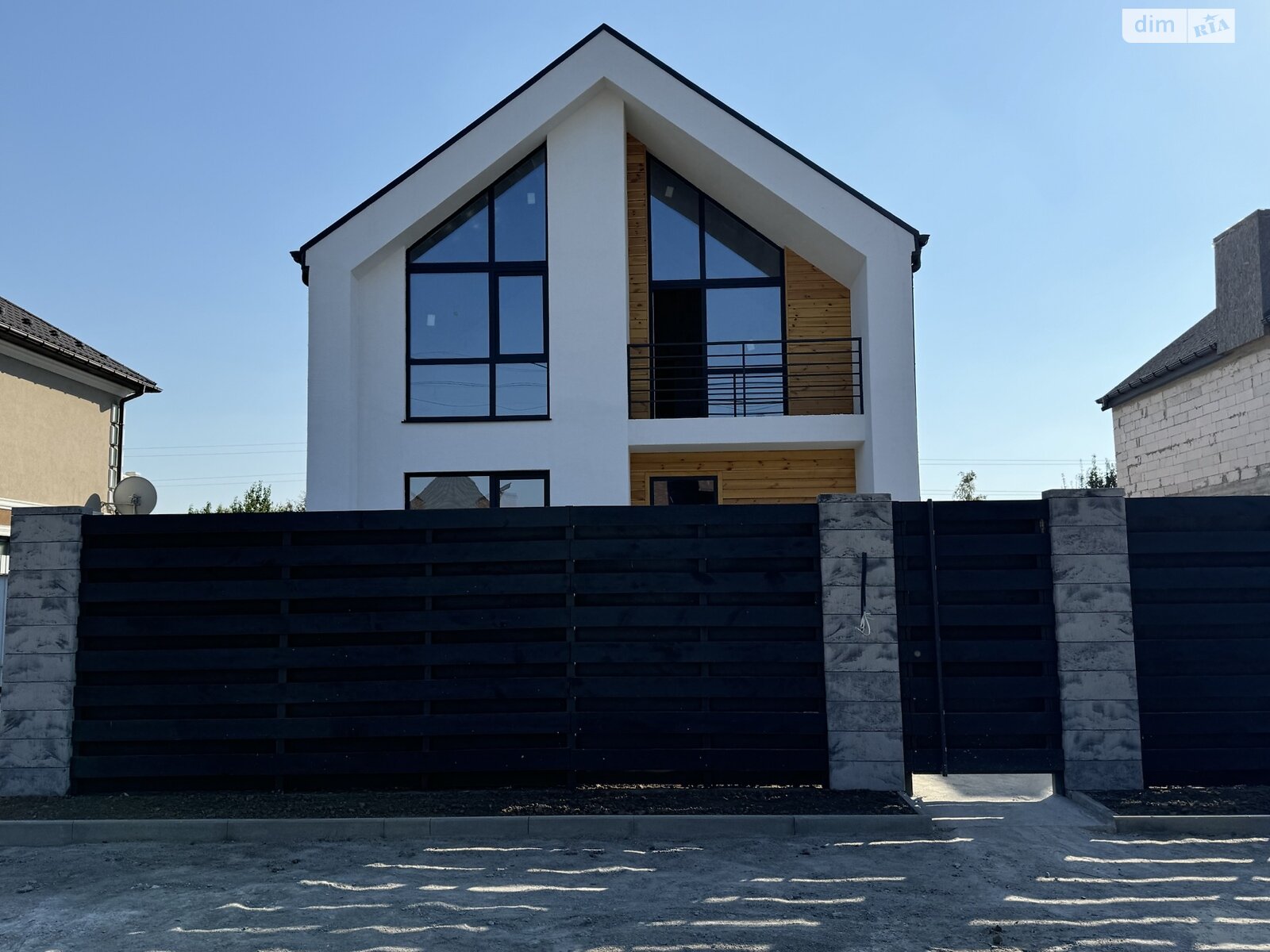 двоповерховий будинок з балконом, 140 кв. м, газобетон. Продаж у Гореничах фото 1