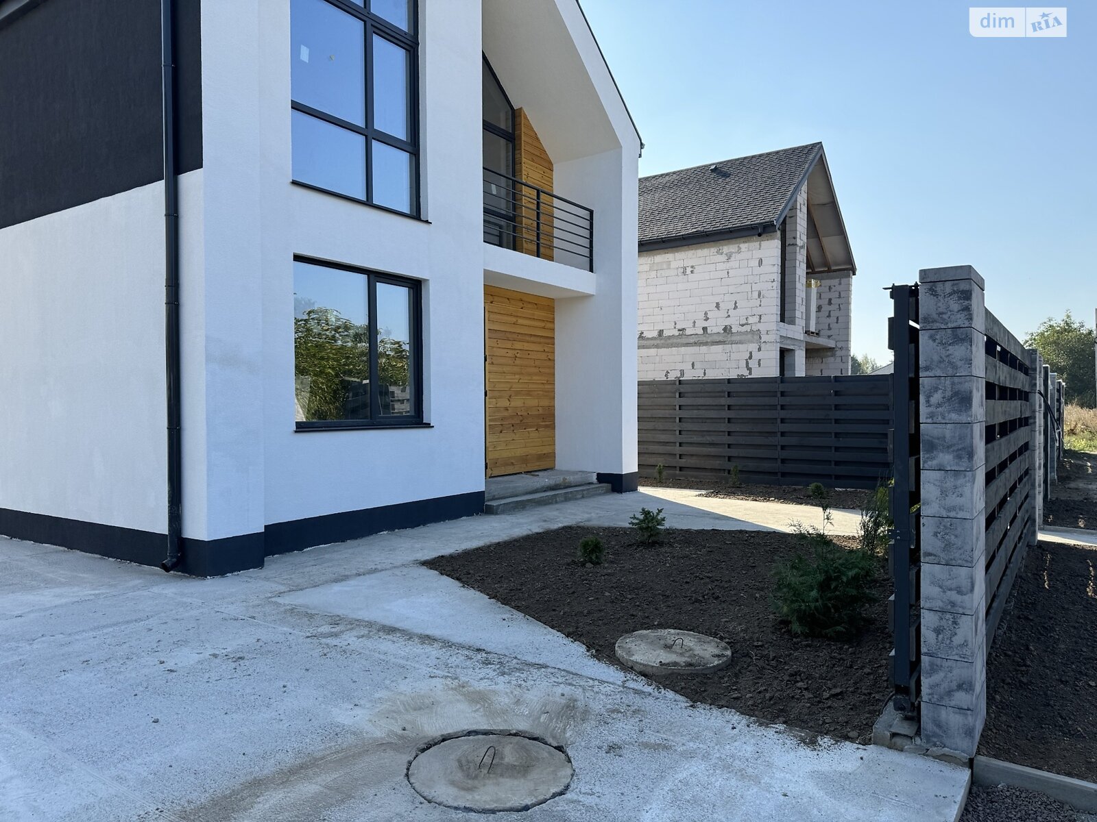 двоповерховий будинок з балконом, 140 кв. м, газобетон. Продаж у Гореничах фото 1