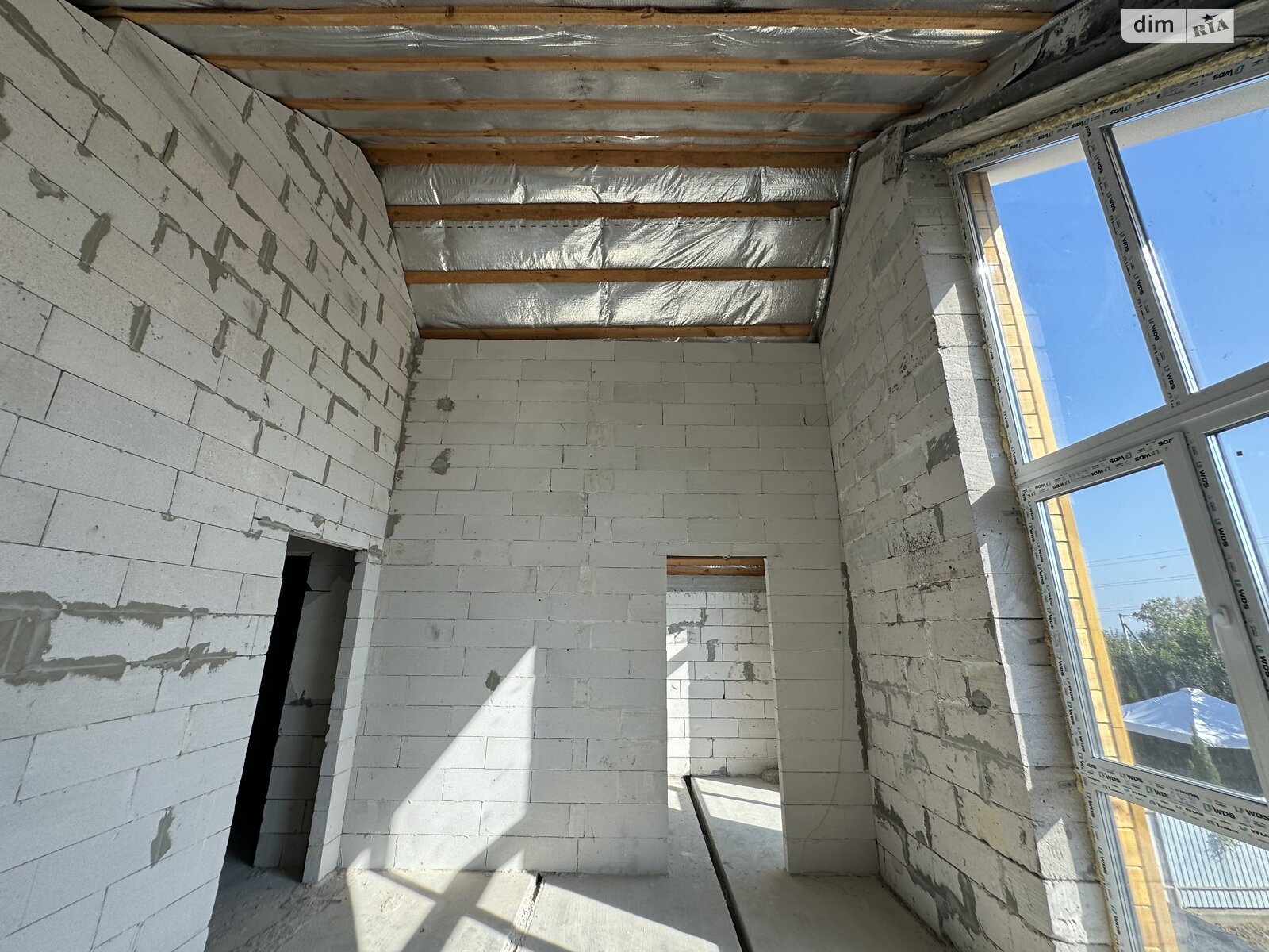 двоповерховий будинок з балконом, 140 кв. м, газобетон. Продаж у Гореничах фото 1