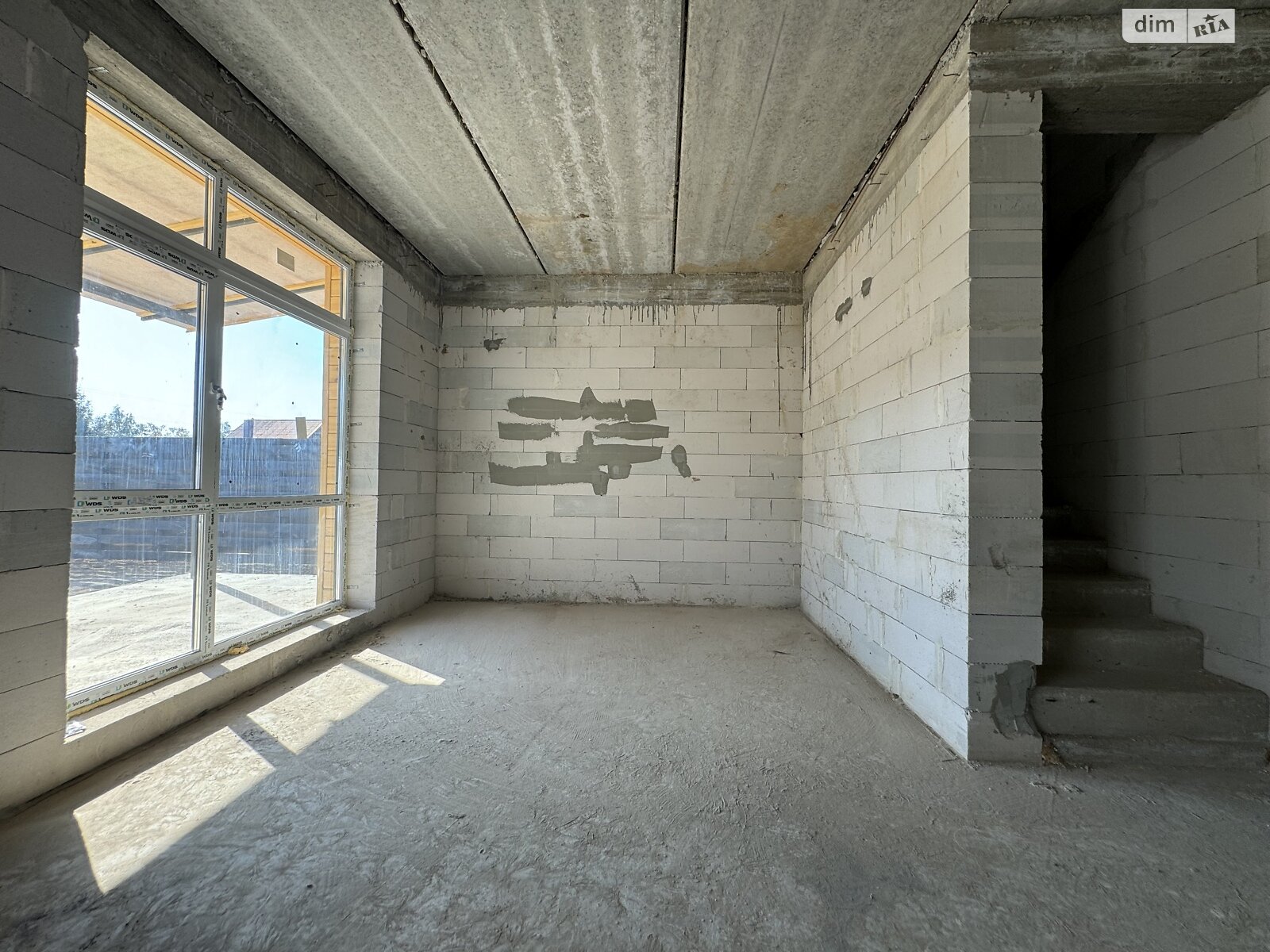 двоповерховий будинок з балконом, 140 кв. м, газобетон. Продаж у Гореничах фото 1