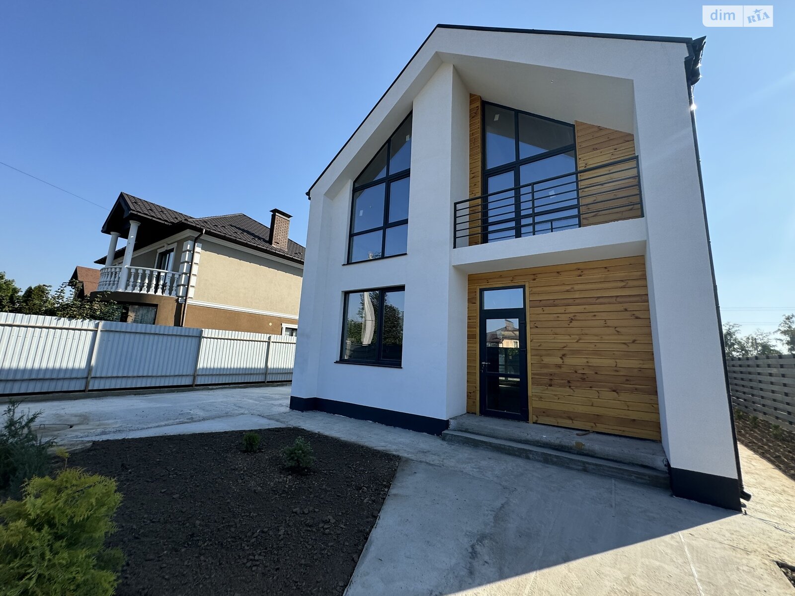 двоповерховий будинок з балконом, 140 кв. м, газобетон. Продаж у Гореничах фото 1