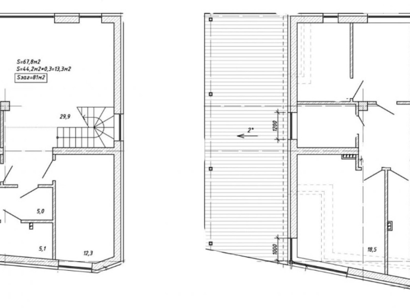 двоповерховий будинок, 150 кв. м, газобетон. Продаж у Гореничах фото 1