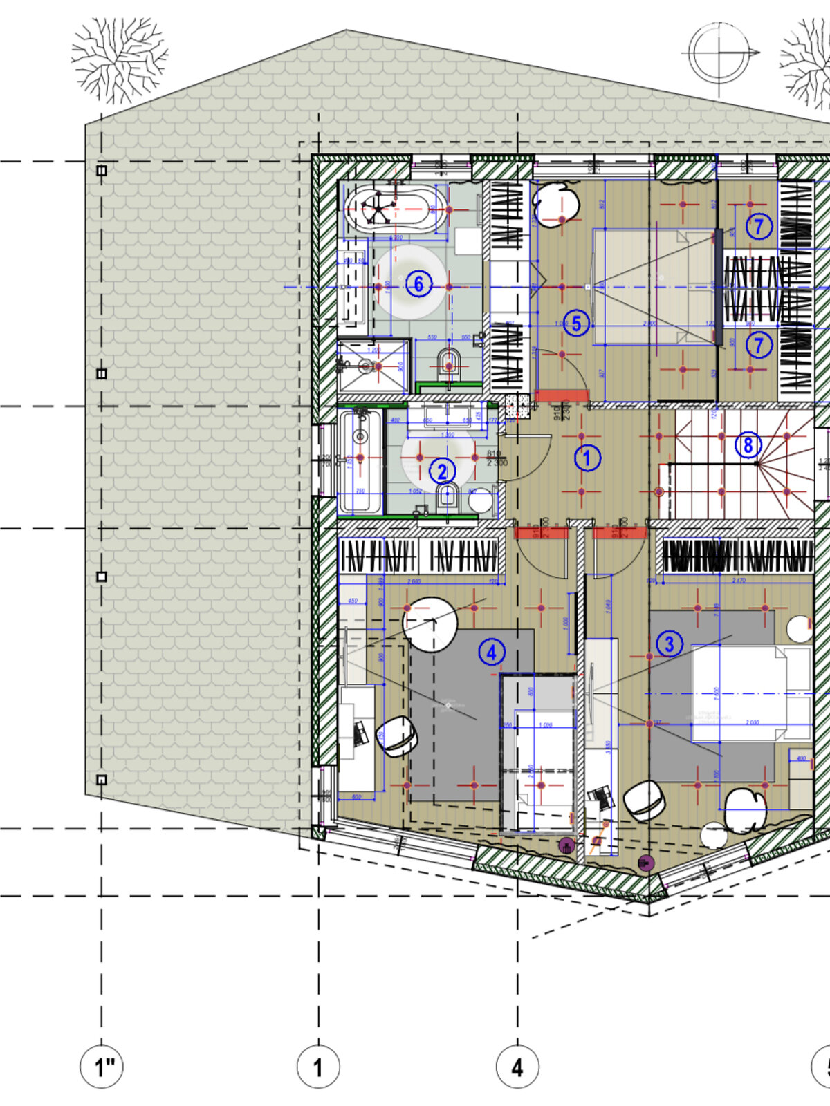 двухэтажный дом, 148.2 кв. м, газобетон. Продажа в Гореничах фото 1