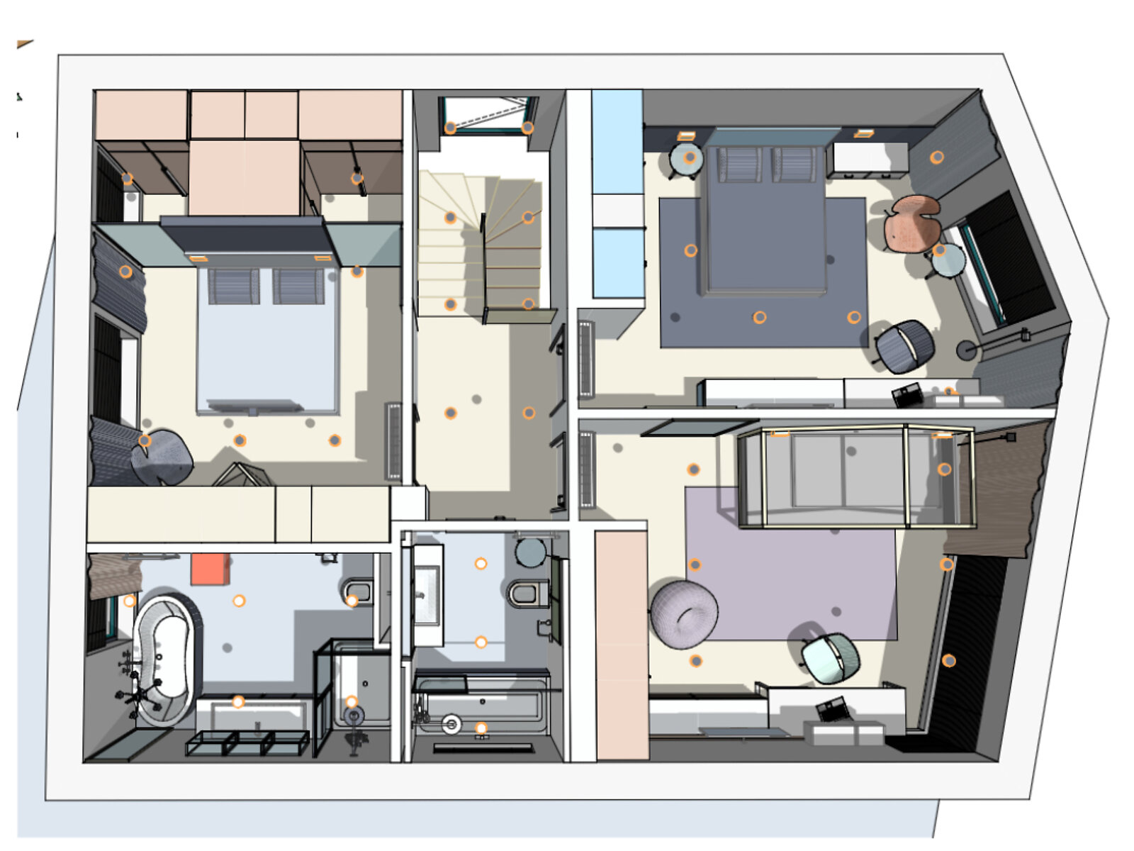 двухэтажный дом, 148.2 кв. м, газобетон. Продажа в Гореничах фото 1