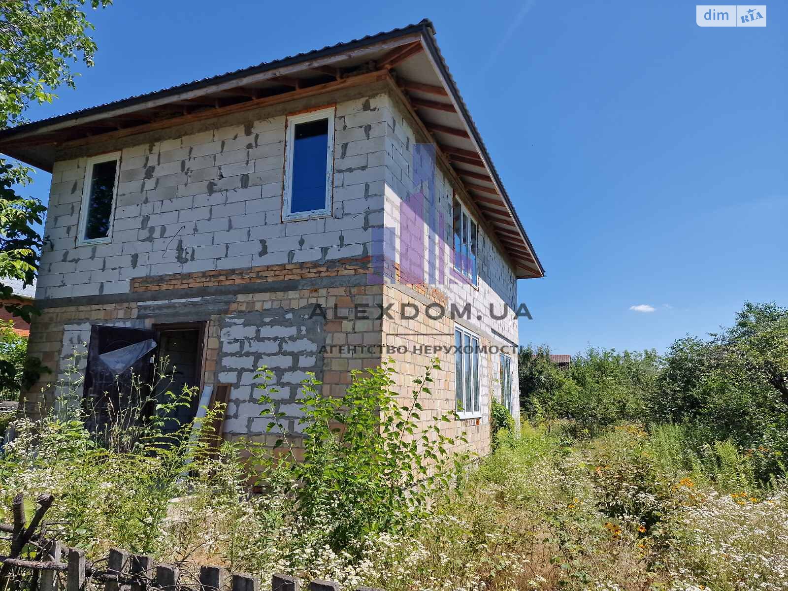 двоповерховий будинок, 120 кв. м, газобетон. Продаж у Гореничах фото 1