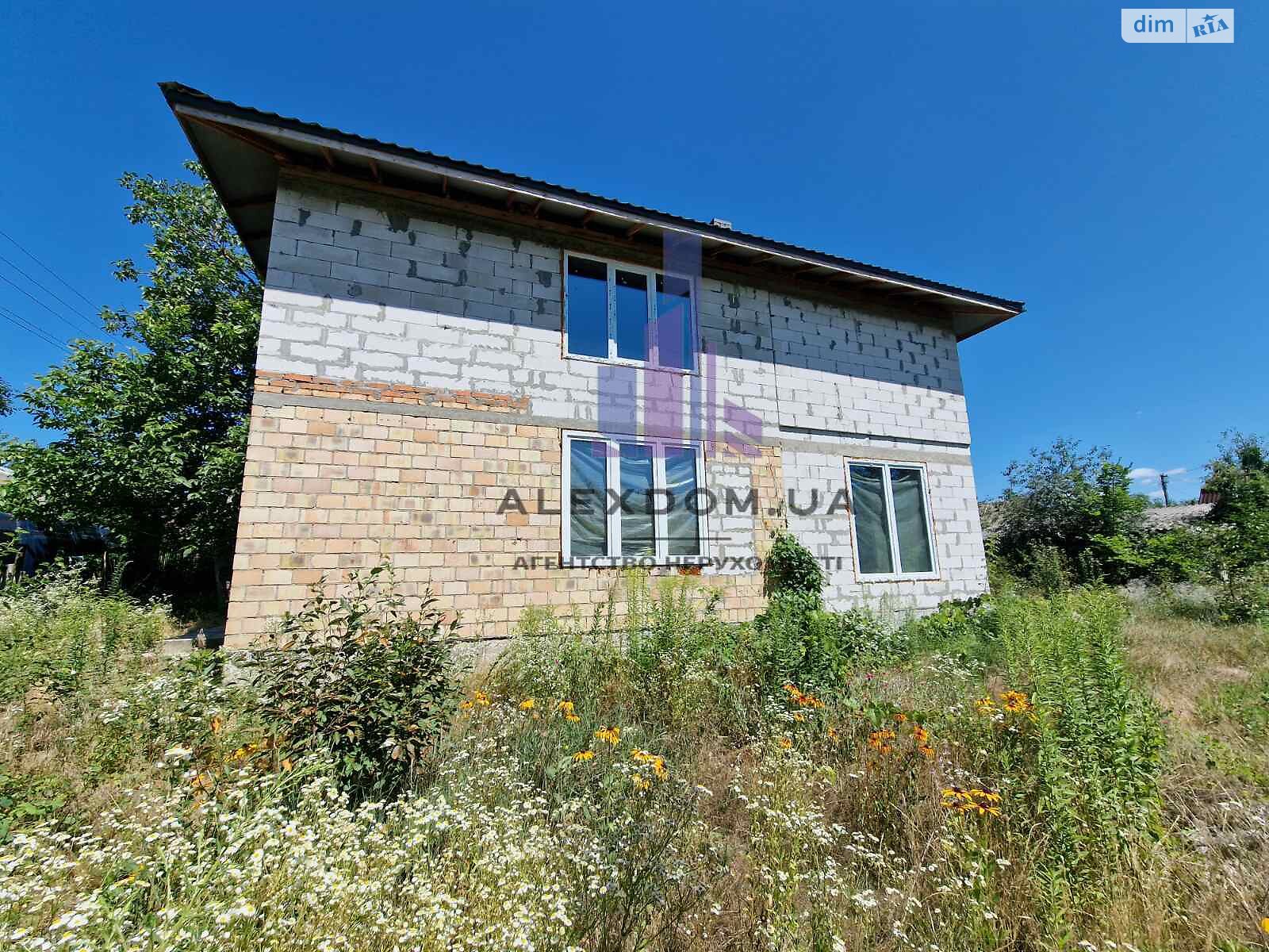 двоповерховий будинок, 120 кв. м, газобетон. Продаж у Гореничах фото 1