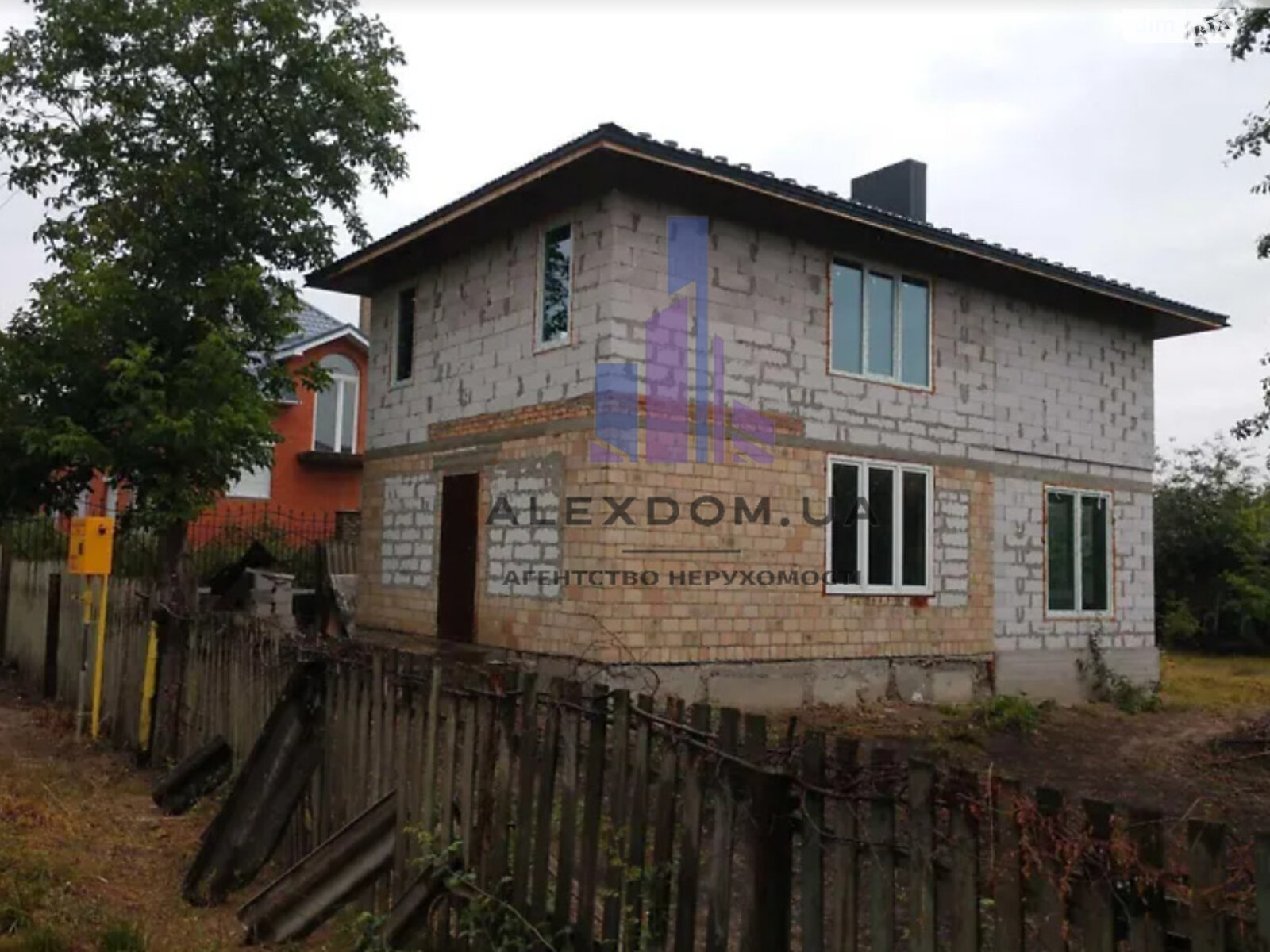 двоповерховий будинок, 120 кв. м, газобетон. Продаж у Гореничах фото 1