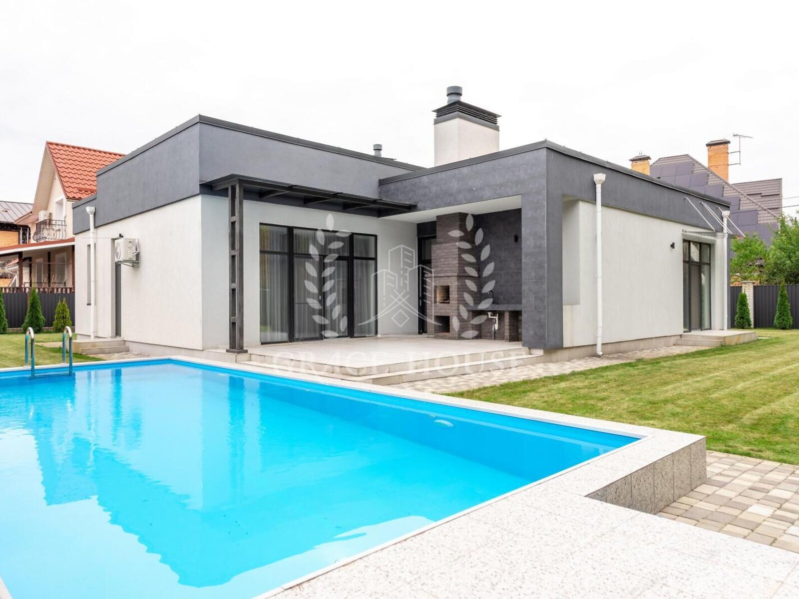 одноэтажный дом, 190 кв. м, газобетон. Продажа в Горенке фото 1 одноэтажный дом, 190 кв. м, газобетон. Продажа в Горенке фото 1