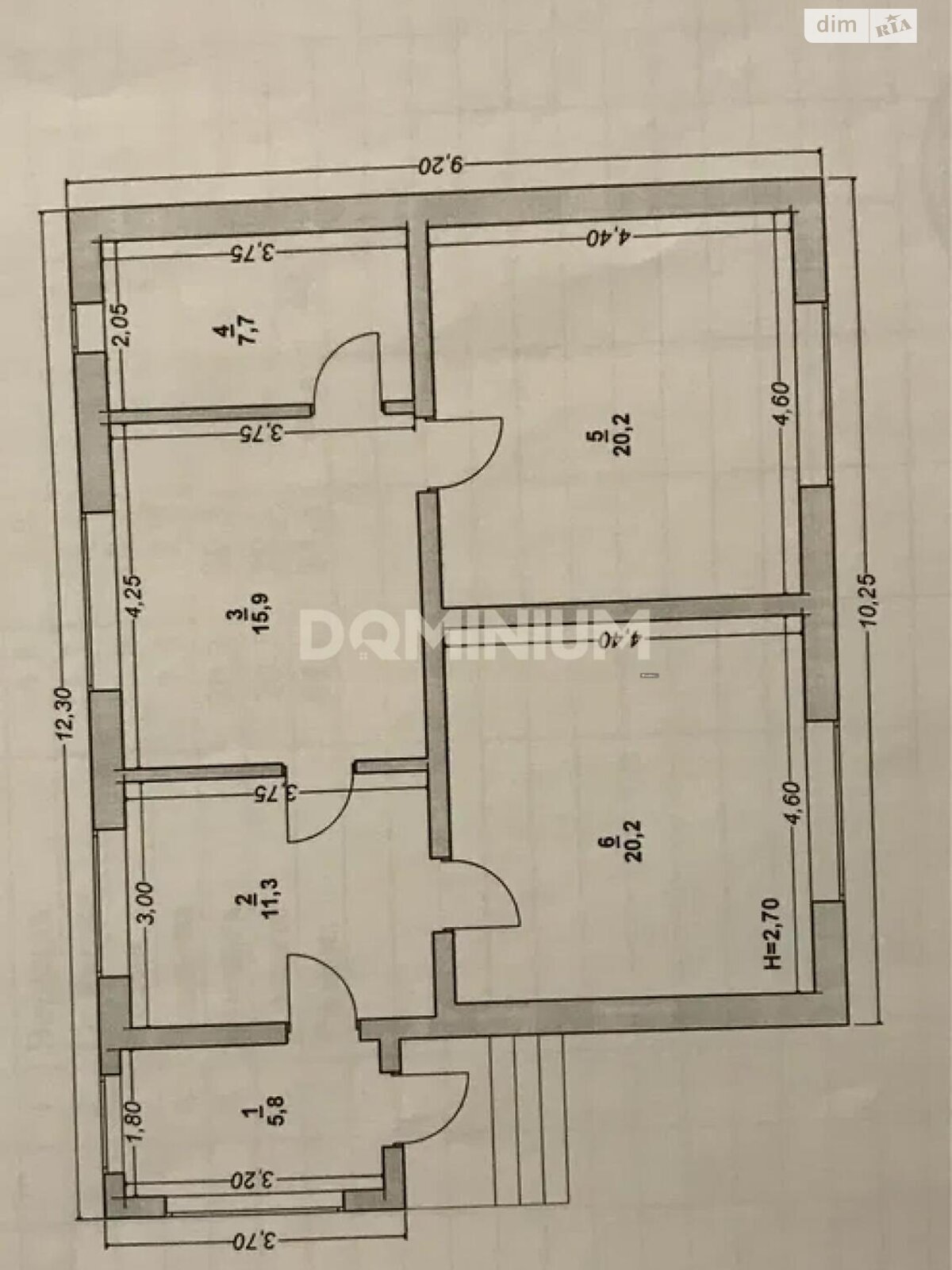 одноповерховий будинок, 105 кв. м, кирпич. Продаж у Горінчово фото 1 одноповерховий будинок, 105 кв. м, кирпич. Продаж у Горінчово фото 1