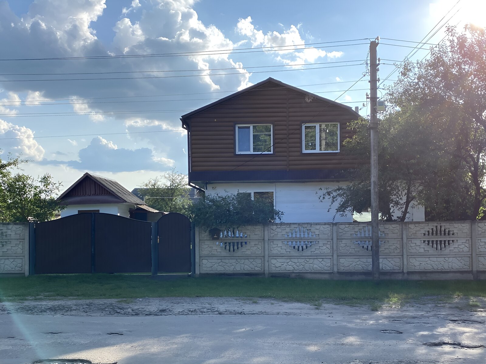 двоповерховий будинок з опаленням, 161.3 кв. м, дерево та цегла. Продаж у Городищі фото 1 двоповерховий будинок з опаленням, 161.3 кв. м, дерево та цегла. Продаж у Городищі фото 1