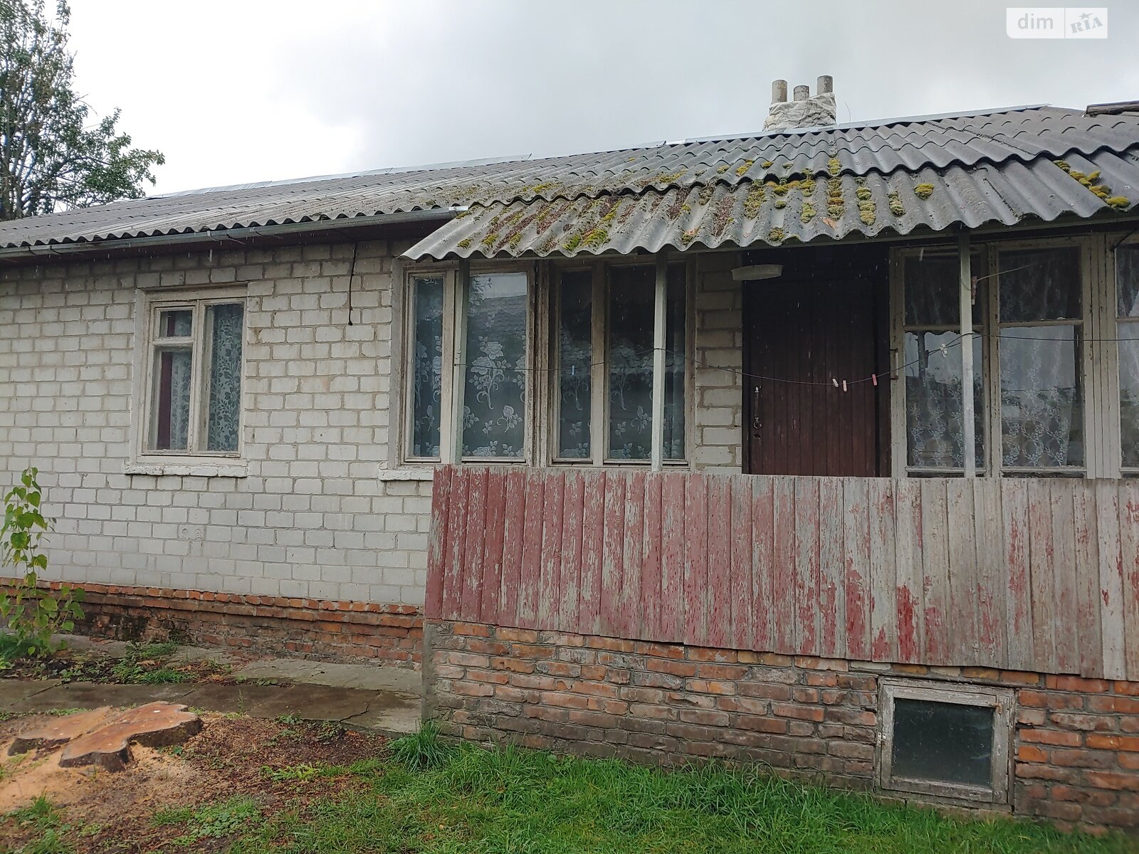 одноэтажный дом, 55 кв. м, дерево и кирпич. Продажа в Городне фото 1 одноэтажный дом, 55 кв. м, дерево и кирпич. Продажа в Городне фото 1