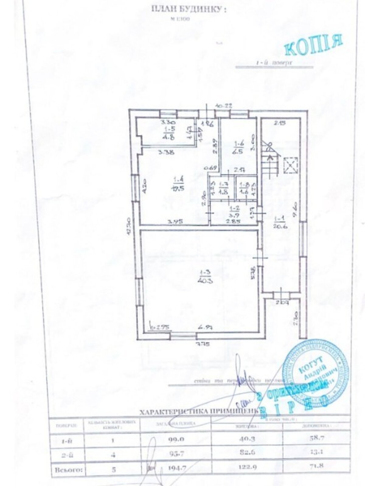 двухэтажный дом с ремонтом, 195 кв. м, кирпич. Продажа в Городке район Городок фото 1