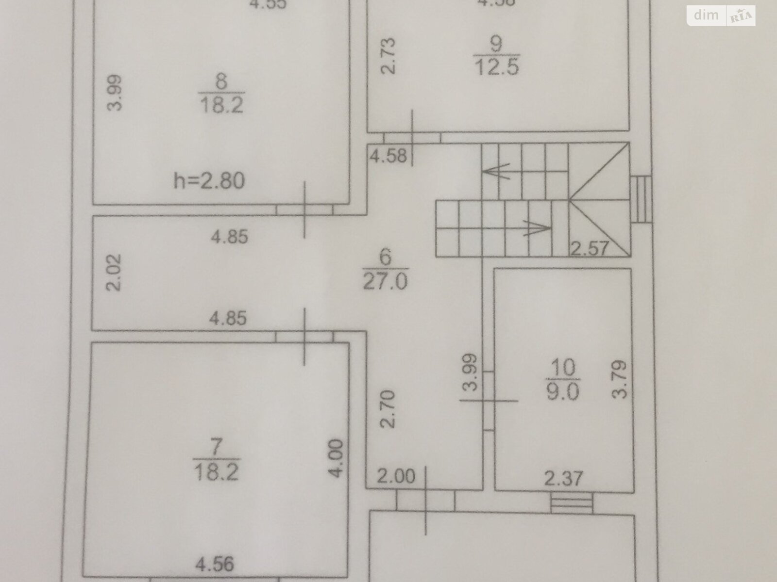 двоповерховий будинок з балконом, 170 кв. м, газобетон. Продаж у Гостомелі фото 1