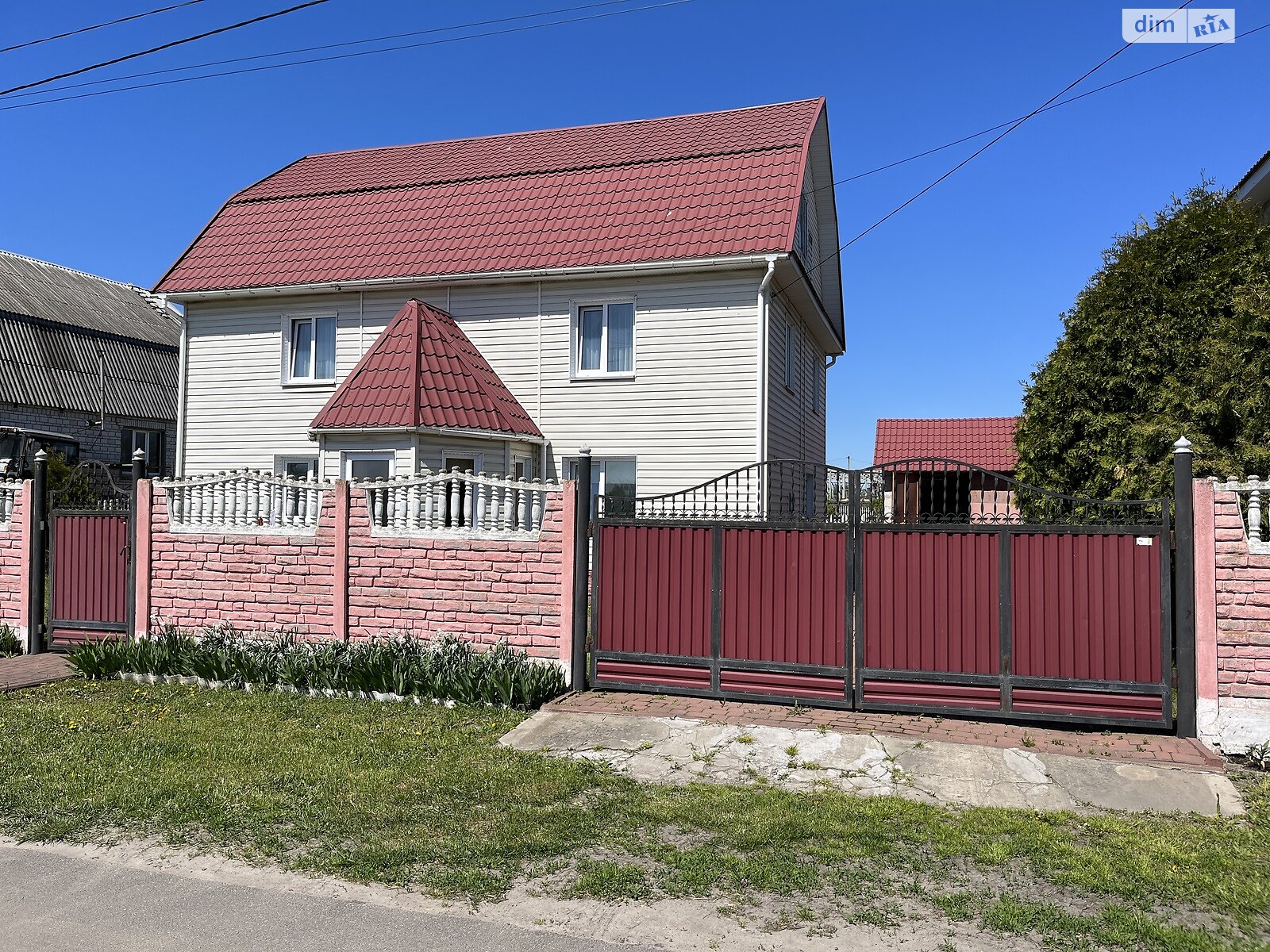 двухэтажный дом с гаражом, 157.1 кв. м, дерево и кирпич. Продажа в Гостомеле фото 1 двухэтажный дом с гаражом, 157.1 кв. м, дерево и кирпич. Продажа в Гостомеле фото 1