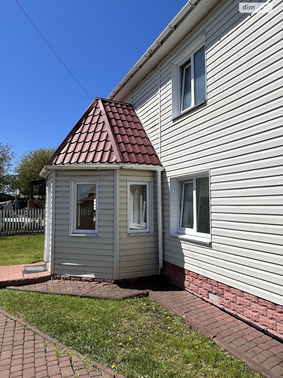 двухэтажный дом с гаражом, 157.1 кв. м, дерево и кирпич. Продажа в Гостомеле фото 1 двухэтажный дом с гаражом, 157.1 кв. м, дерево и кирпич. Продажа в Гостомеле фото 1