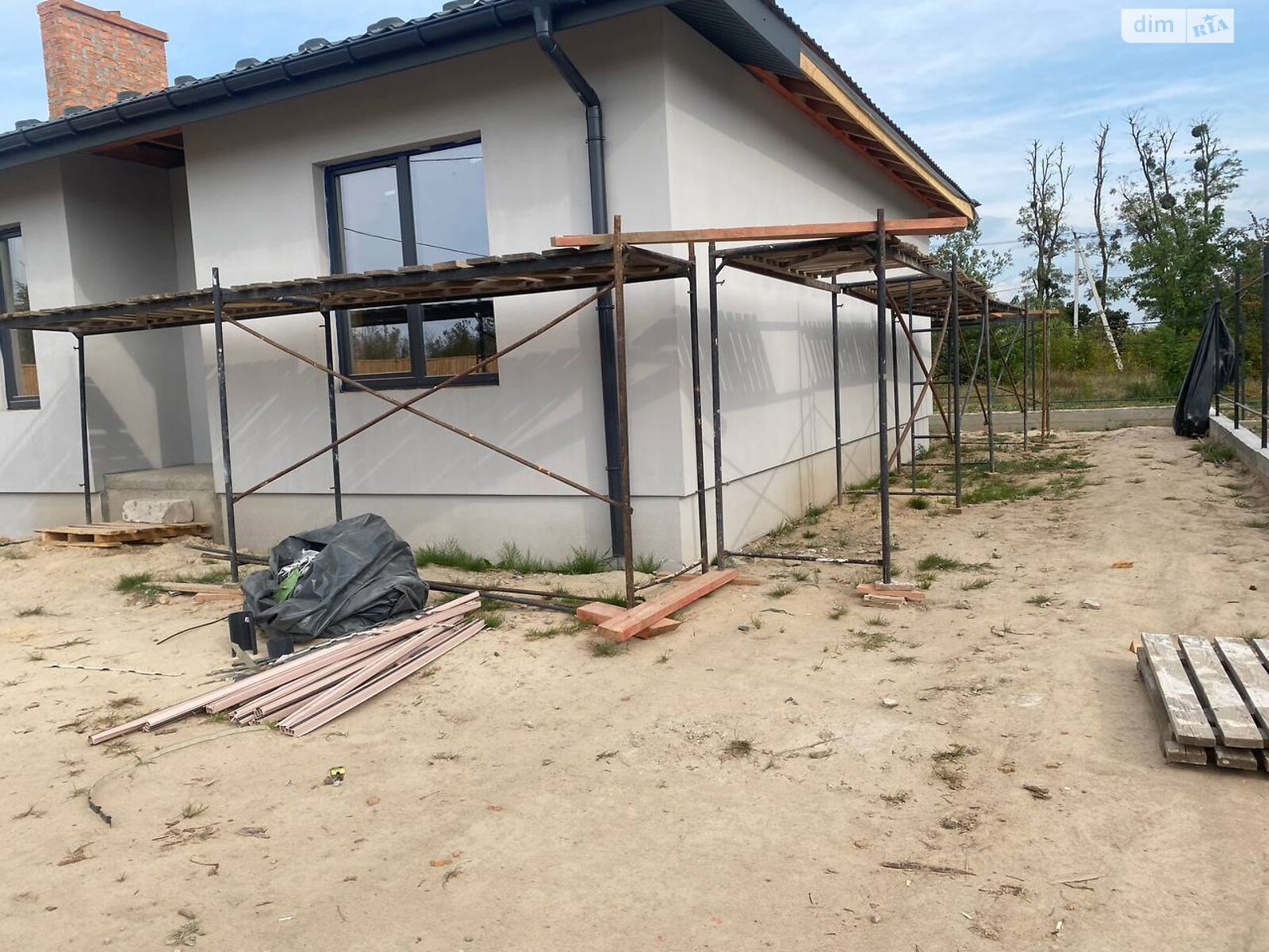 одноэтажный дом с верандой, 88 кв. м, кирпич. Продажа в Гостомеле фото 1 одноэтажный дом с верандой, 88 кв. м, кирпич. Продажа в Гостомеле фото 1