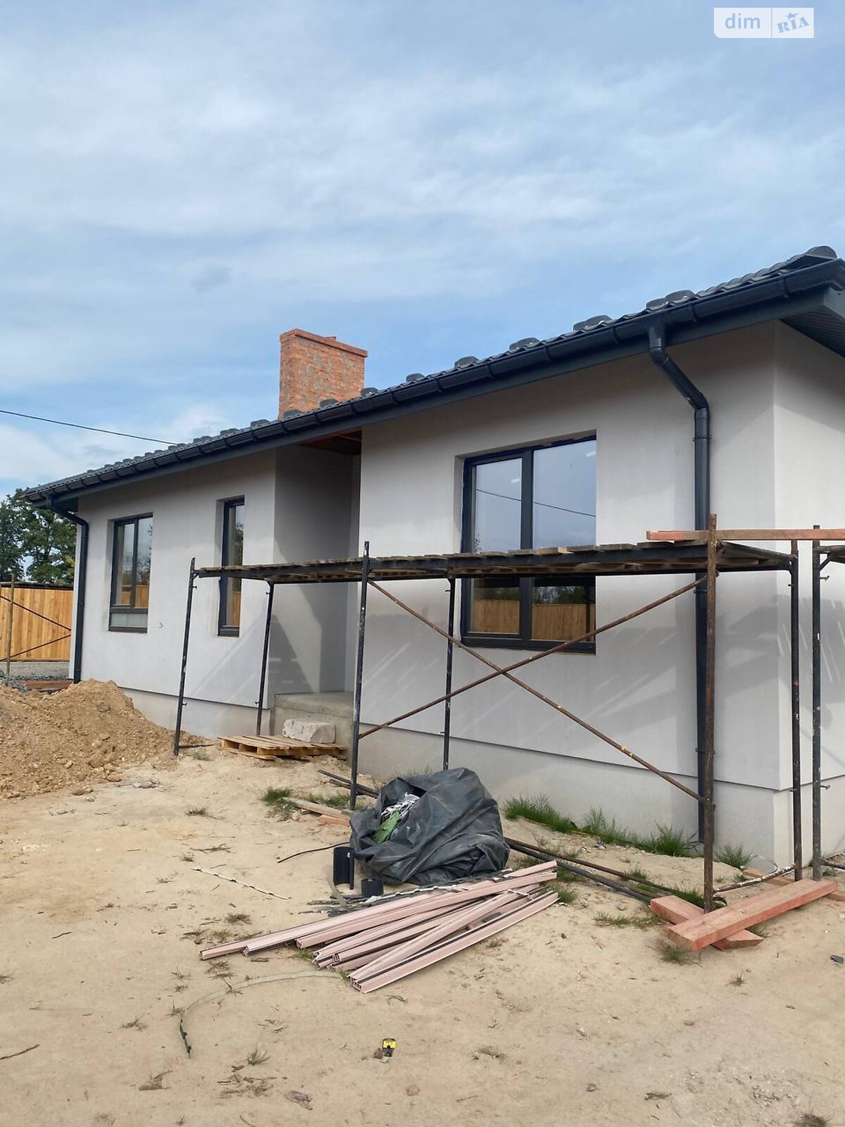 одноповерховий будинок з опаленням, 88 кв. м, цегла. Продаж у Гостомелі фото 1 одноповерховий будинок з опаленням, 88 кв. м, цегла. Продаж у Гостомелі фото 1