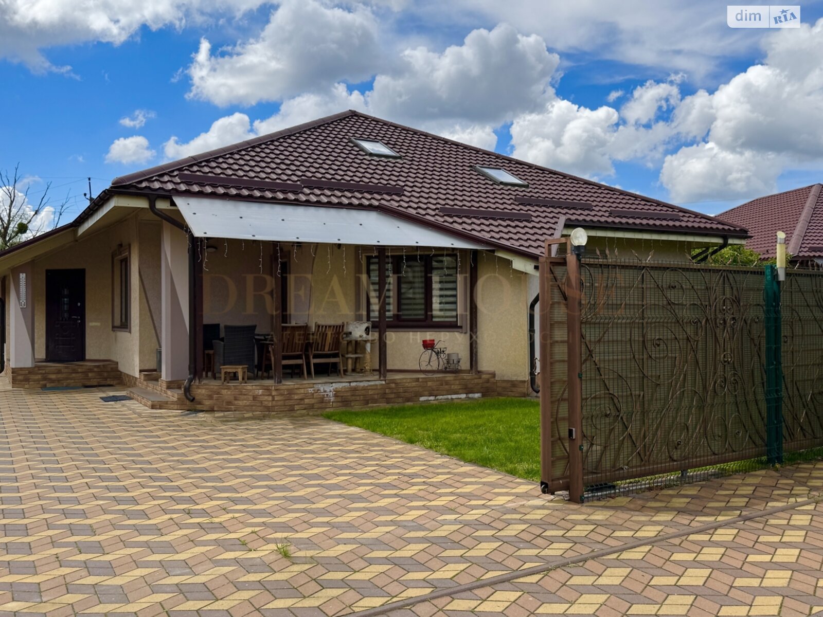 одноповерховий будинок з верандою, 167.3 кв. м, цегла. Продаж у Гостомелі фото 1 одноповерховий будинок з верандою, 167.3 кв. м, цегла. Продаж у Гостомелі фото 1