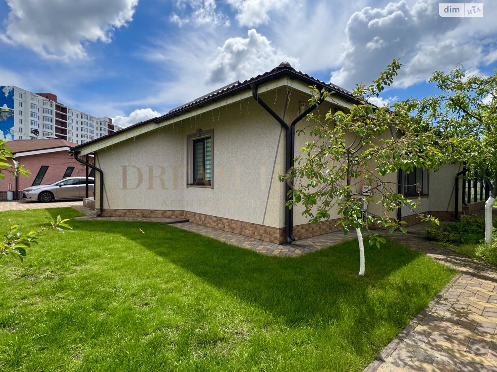 одноповерховий будинок з верандою, 167.3 кв. м, цегла. Продаж у Гостомелі фото 1 одноповерховий будинок з верандою, 167.3 кв. м, цегла. Продаж у Гостомелі фото 1