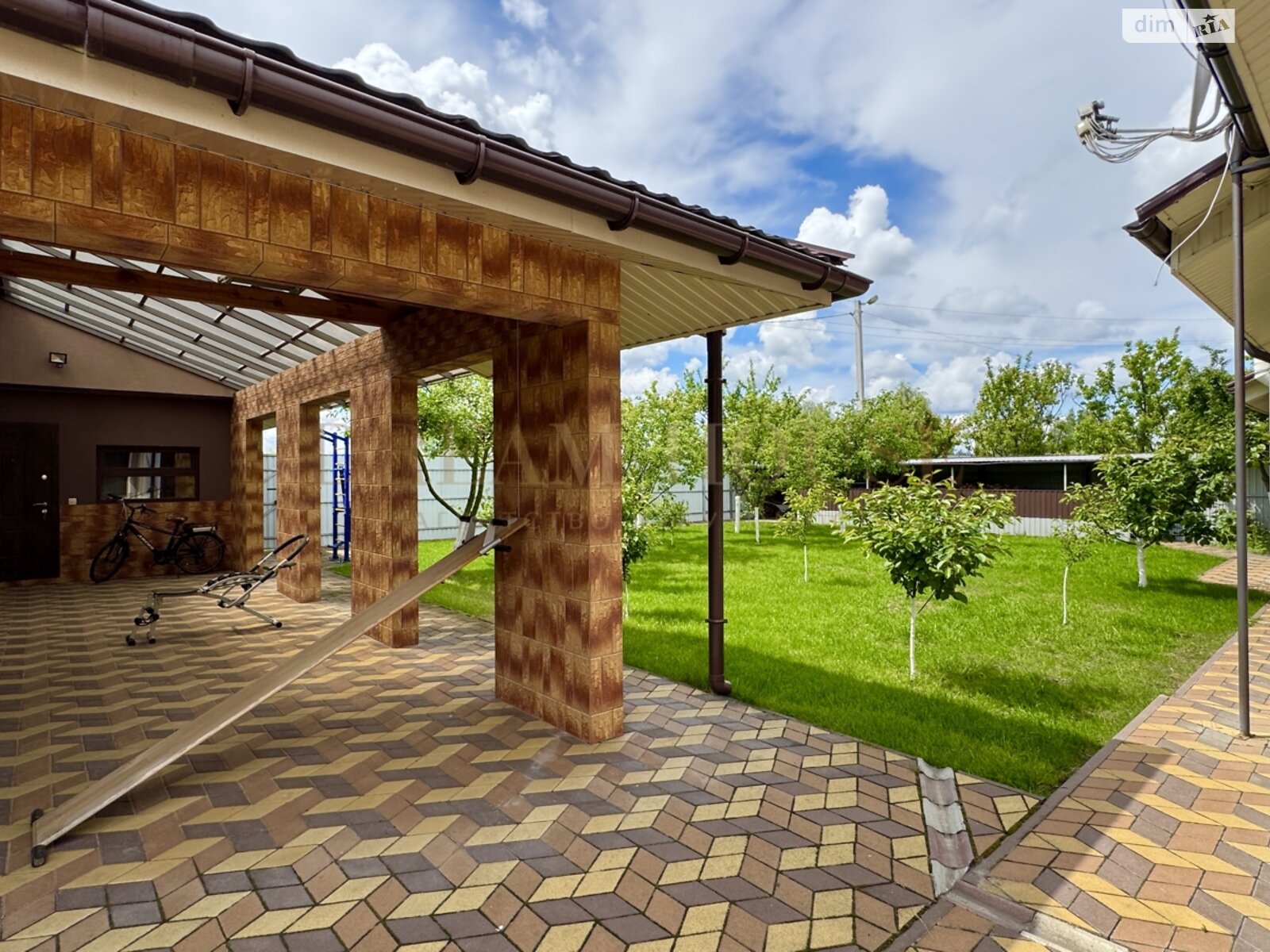 одноповерховий будинок з верандою, 167.3 кв. м, цегла. Продаж у Гостомелі фото 1 одноповерховий будинок з верандою, 167.3 кв. м, цегла. Продаж у Гостомелі фото 1