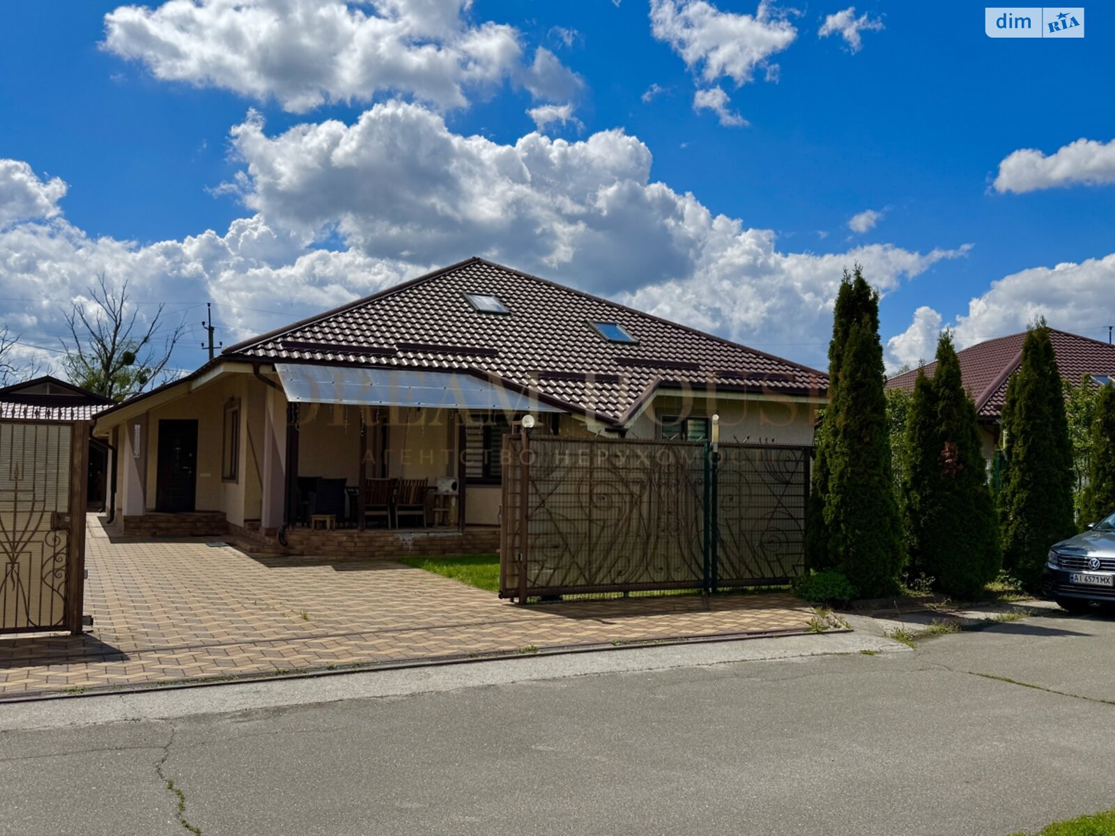 одноповерховий будинок з верандою, 167.3 кв. м, цегла. Продаж у Гостомелі фото 1 одноповерховий будинок з верандою, 167.3 кв. м, цегла. Продаж у Гостомелі фото 1