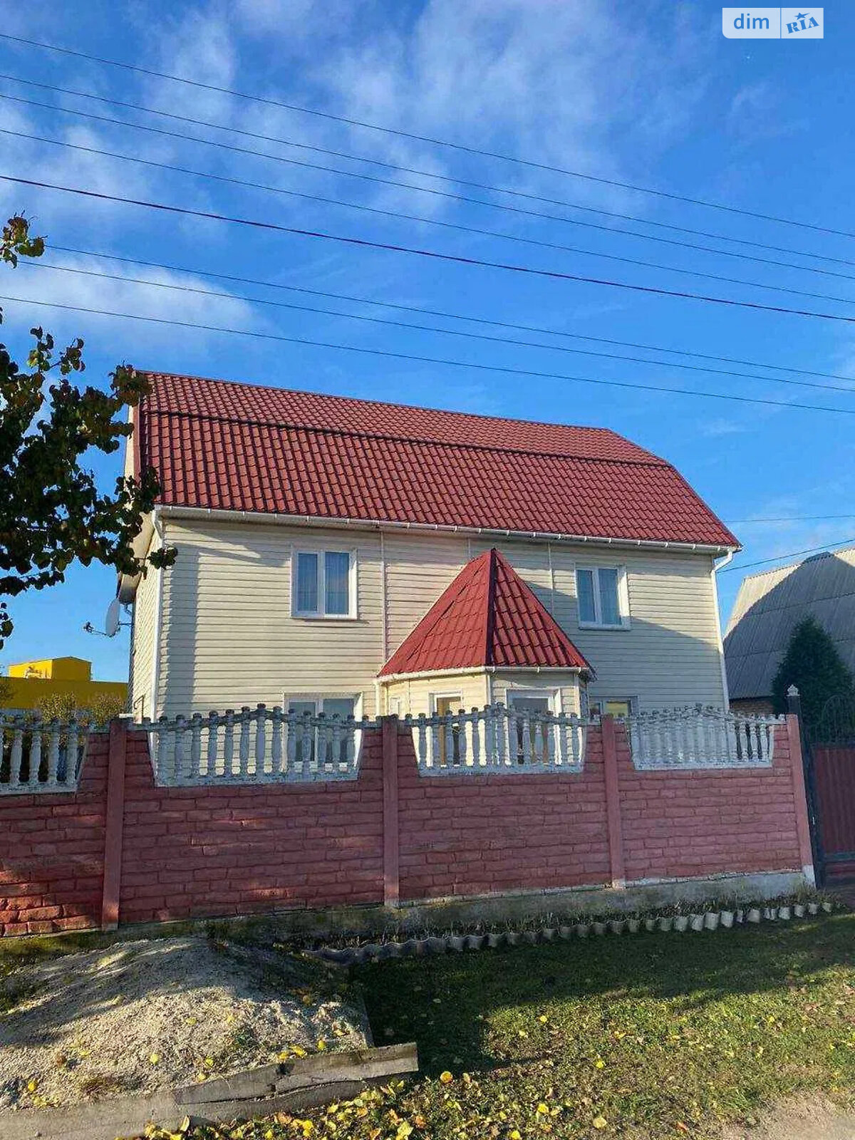 двухэтажный дом с гаражом, 157.1 кв. м, кирпич. Продажа в Гостомеле фото 1