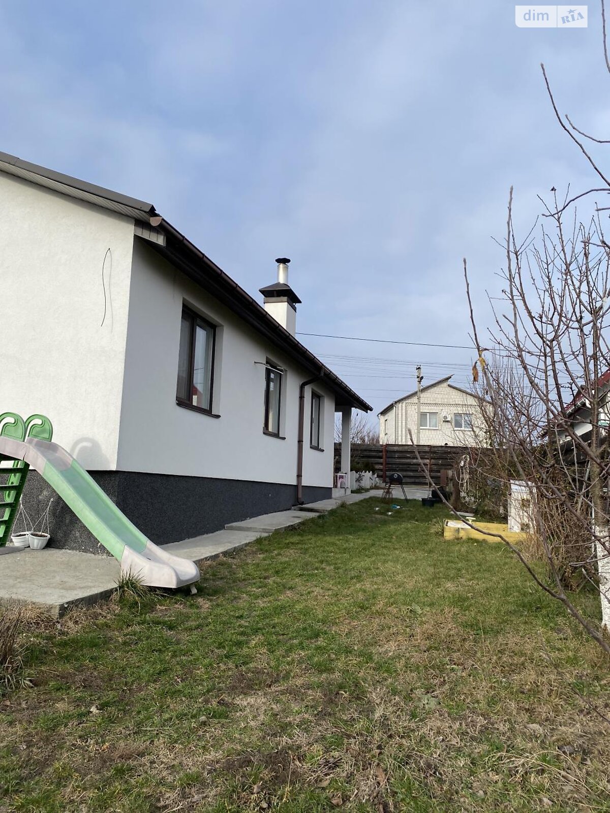 одноповерховий будинок з опаленням, 94.6 кв. м, цегла. Продаж у Гостомелі фото 1 одноповерховий будинок з опаленням, 94.6 кв. м, цегла. Продаж у Гостомелі фото 1