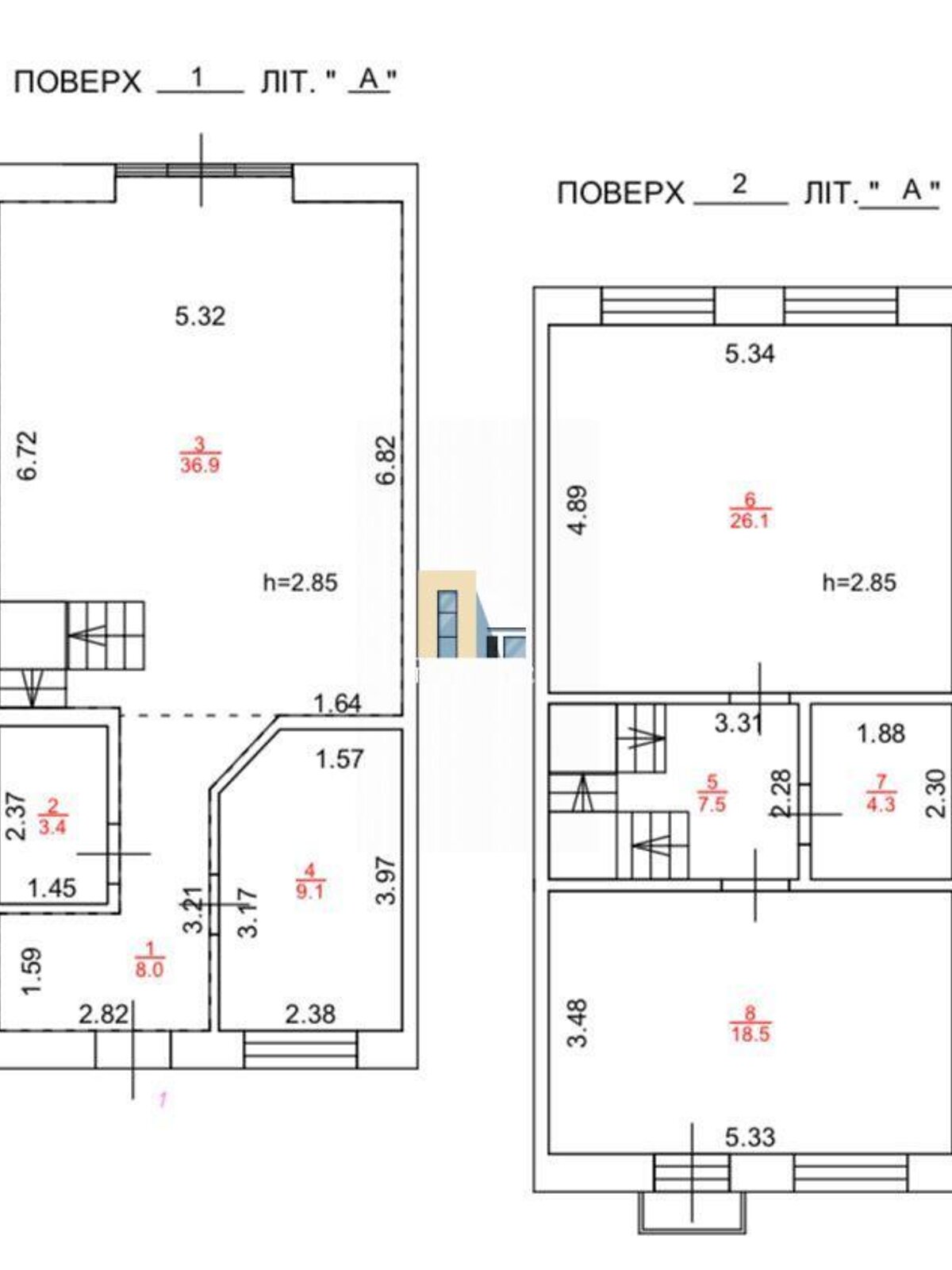 трехэтажный дом, 140 кв. м, кирпич. Продажа в Гостомеле фото 1 трехэтажный дом, 140 кв. м, кирпич. Продажа в Гостомеле фото 1
