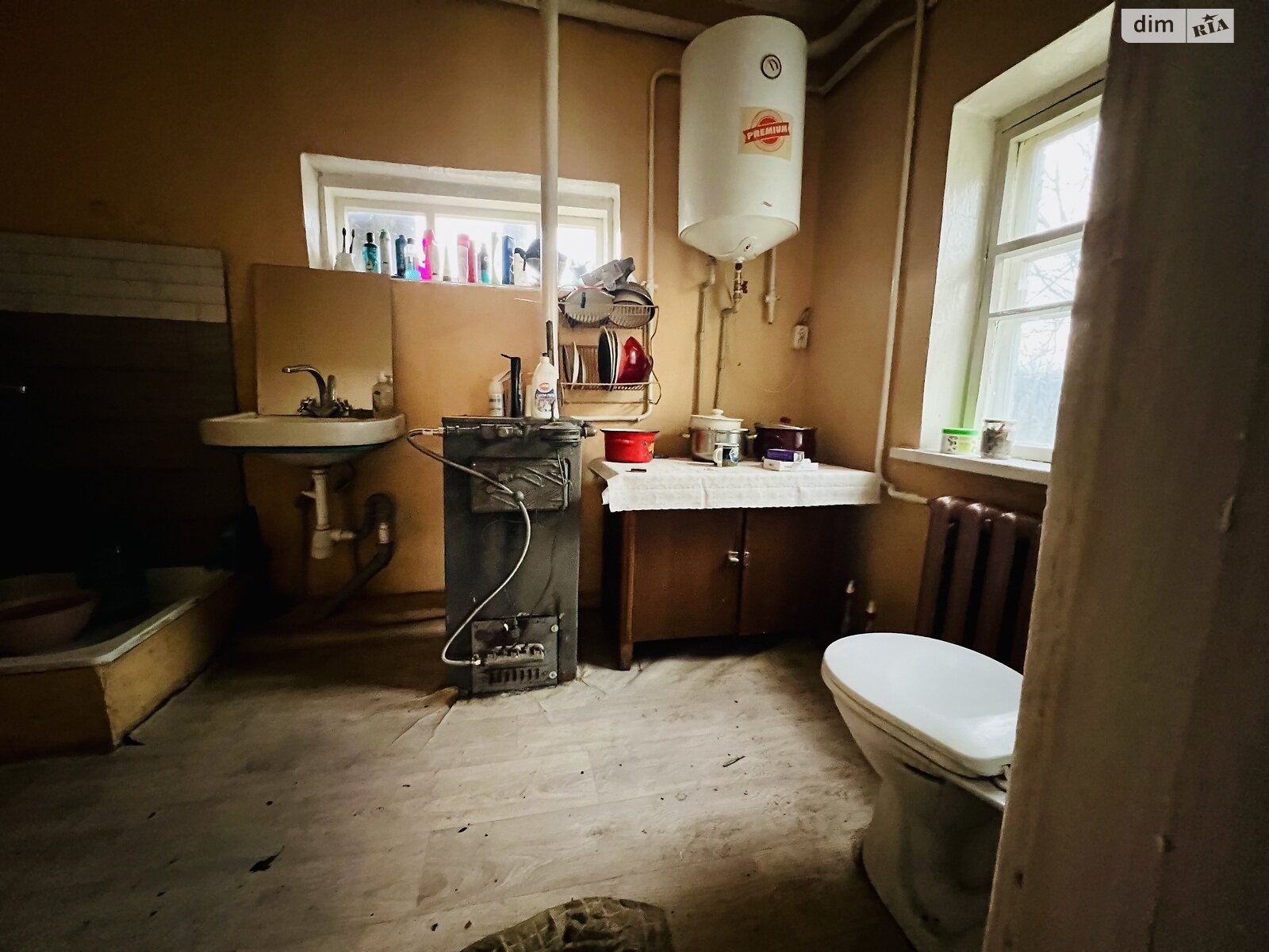 одноэтажный дом с отоплением, 75.5 кв. м, кирпич. Продажа в Гостомеле фото 1