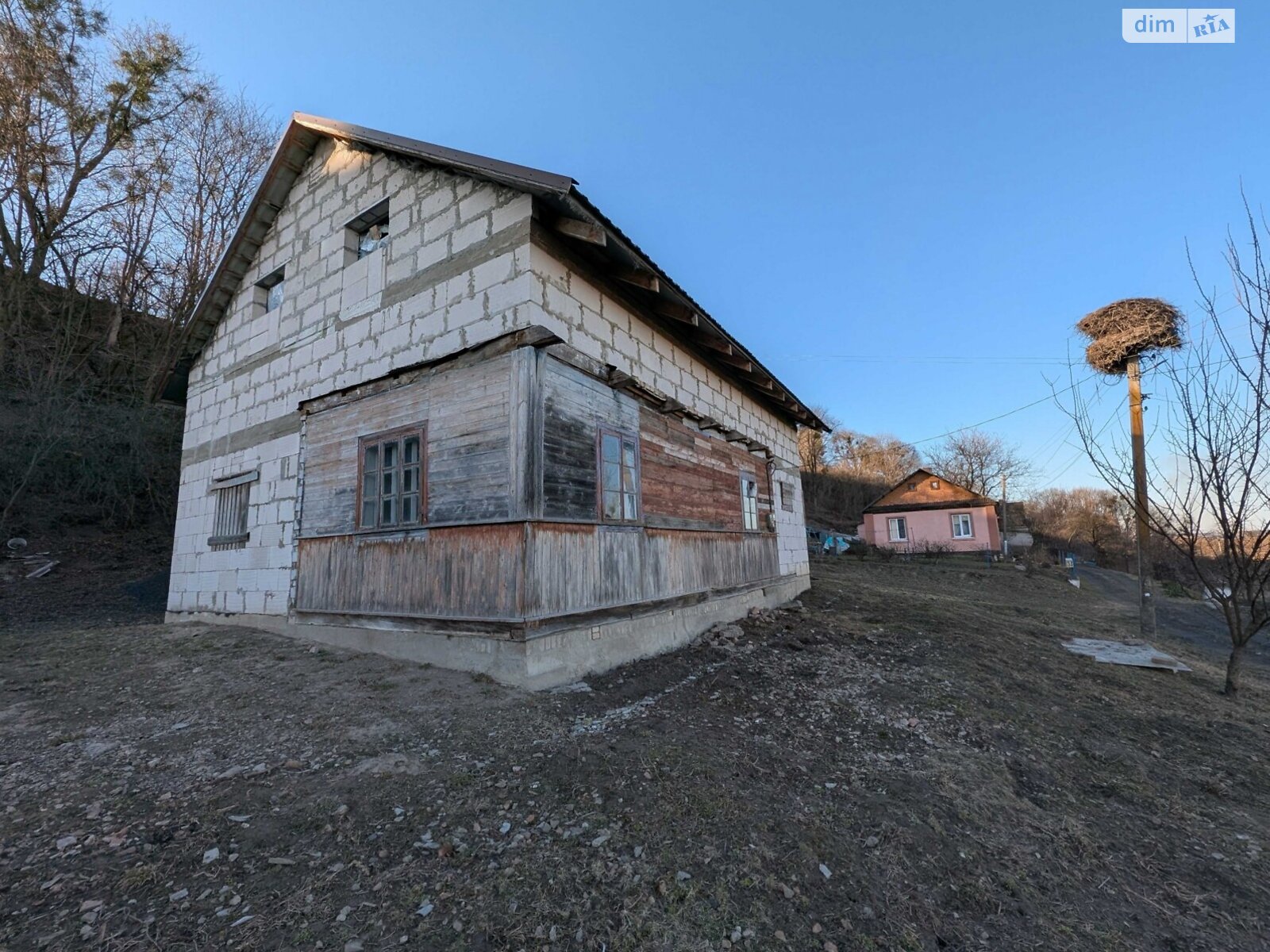 двухэтажный дом с мансардой, 120 кв. м, газобетон. Продажа в Грабове фото 1