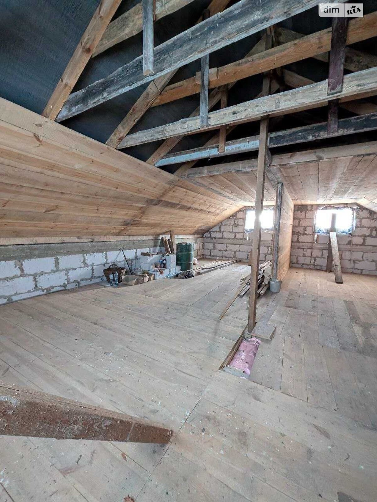 двухэтажный дом с мансардой, 120 кв. м, газобетон. Продажа в Грабове фото 1