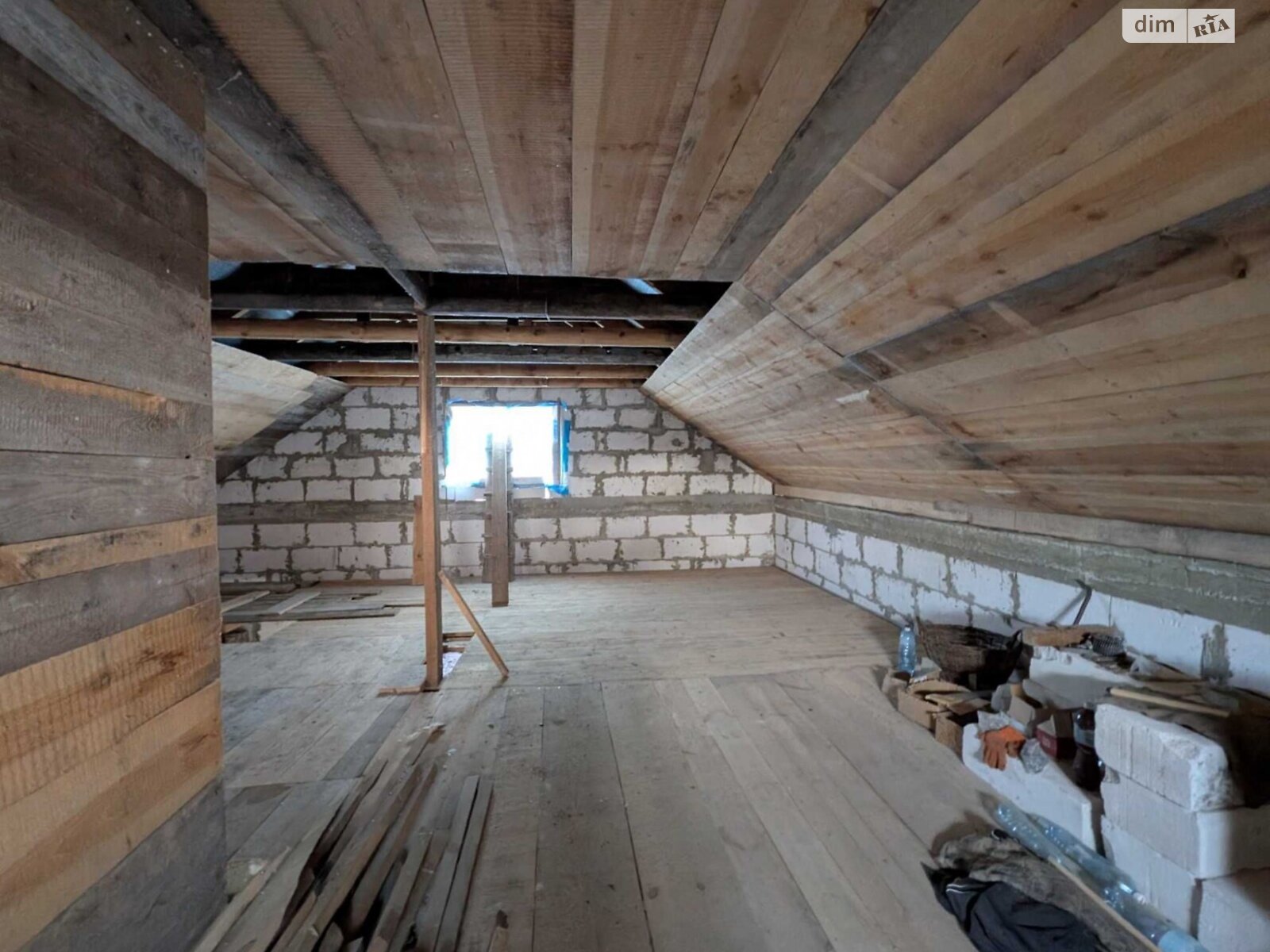 двухэтажный дом с мансардой, 120 кв. м, газобетон. Продажа в Грабове фото 1