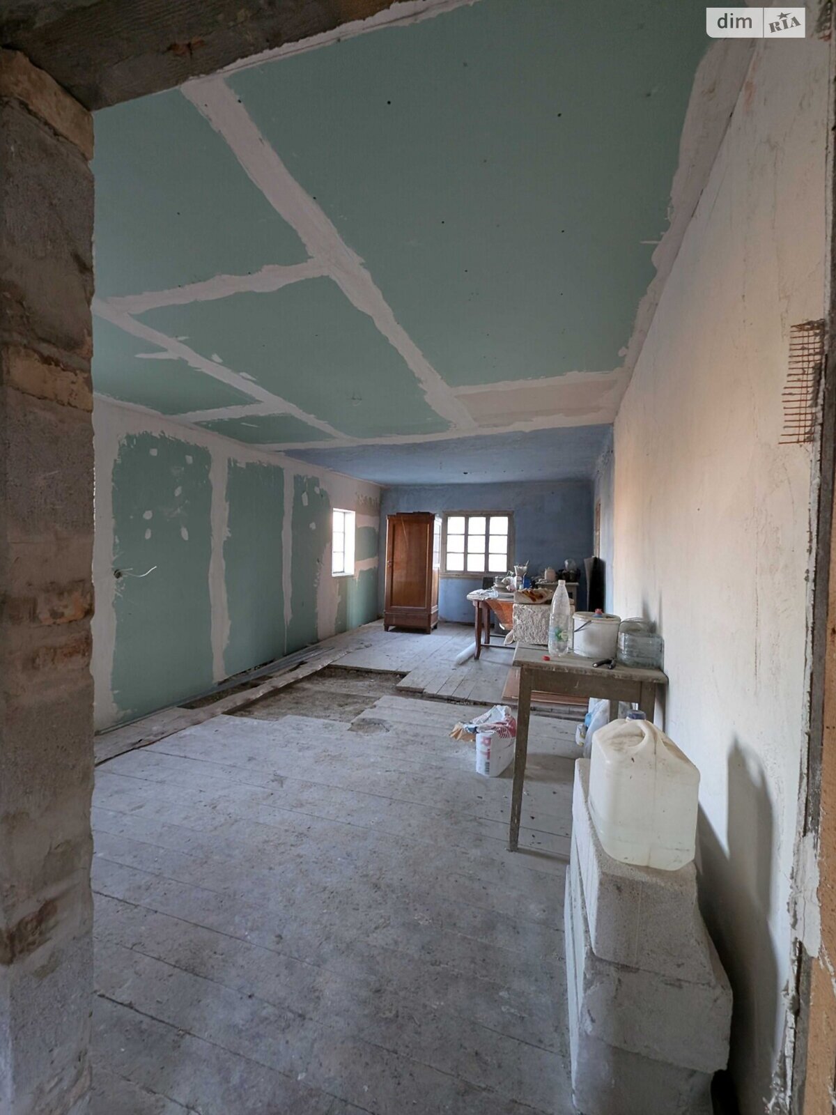 двухэтажный дом с мансардой, 120 кв. м, газобетон. Продажа в Грабове фото 1