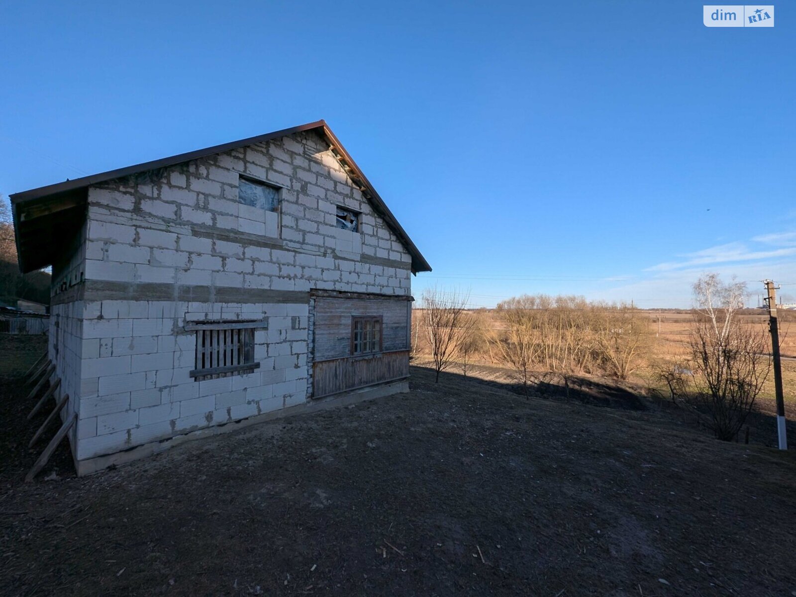 двухэтажный дом с мансардой, 120 кв. м, газобетон. Продажа в Грабове фото 1