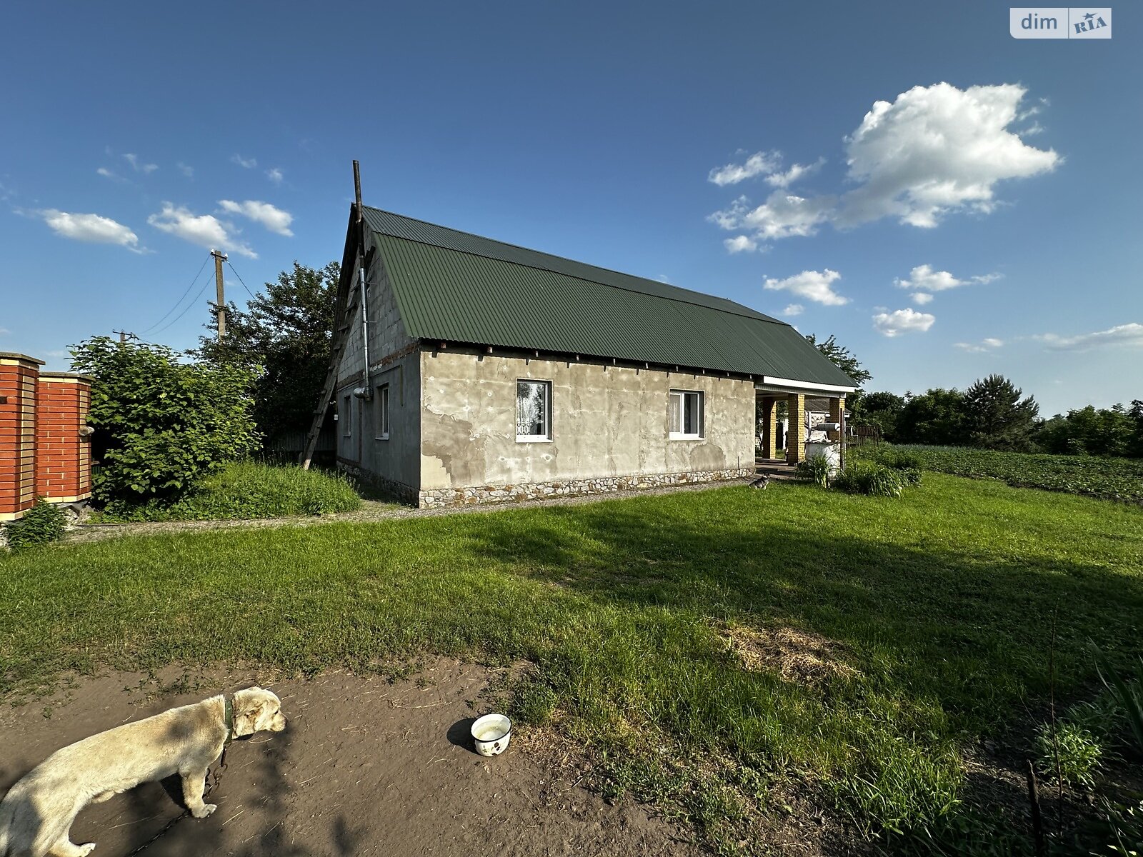 одноповерховий будинок, 200 кв. м, цегла. Продаж у Гребінках фото 1 одноповерховий будинок, 200 кв. м, цегла. Продаж у Гребінках фото 1