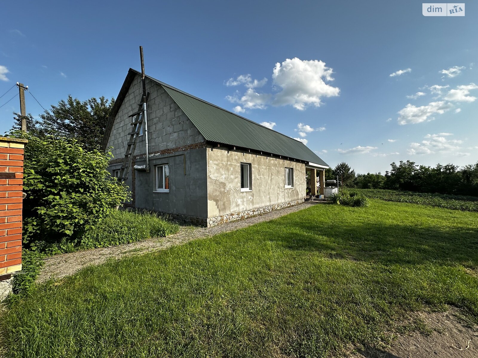 одноповерховий будинок, 200 кв. м, цегла. Продаж у Гребінках фото 1 одноповерховий будинок, 200 кв. м, цегла. Продаж у Гребінках фото 1