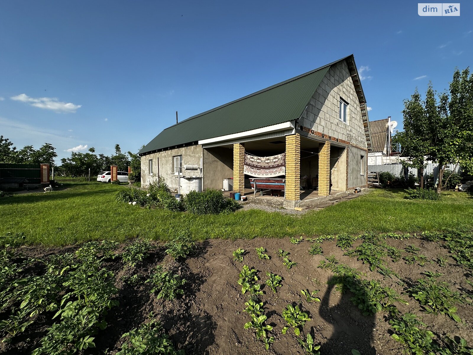 одноповерховий будинок, 200 кв. м, цегла. Продаж у Гребінках фото 1 одноповерховий будинок, 200 кв. м, цегла. Продаж у Гребінках фото 1