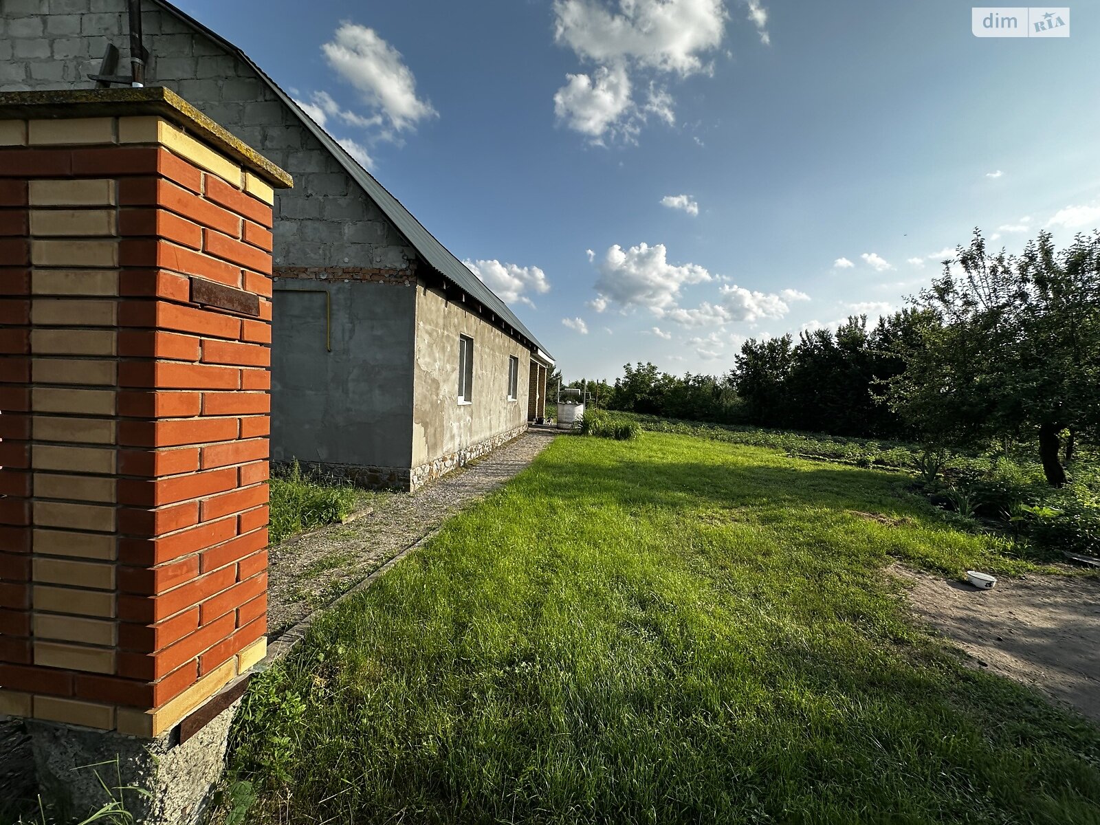 одноповерховий будинок, 200 кв. м, цегла. Продаж у Гребінках фото 1 одноповерховий будинок, 200 кв. м, цегла. Продаж у Гребінках фото 1
