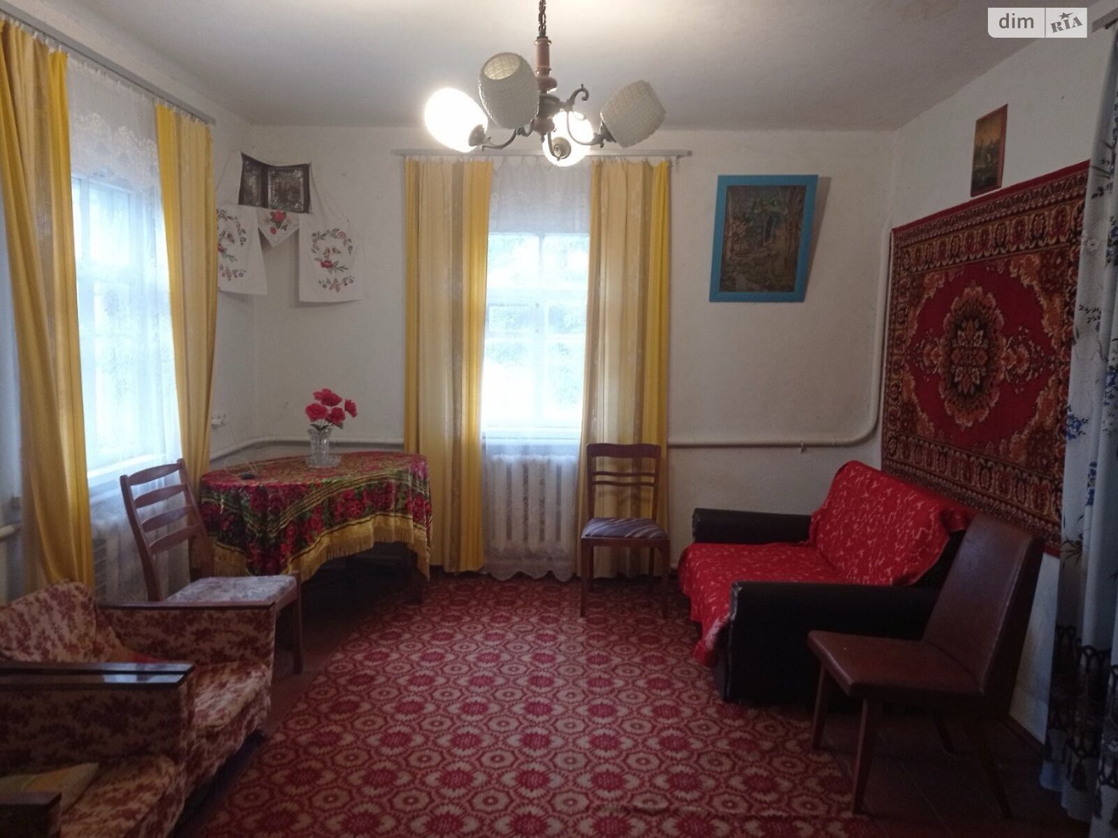 одноповерховий будинок з верандою, 74.1 кв. м, цегла. Продаж у Гребінках фото 1 одноповерховий будинок з верандою, 74.1 кв. м, цегла. Продаж у Гребінках фото 1