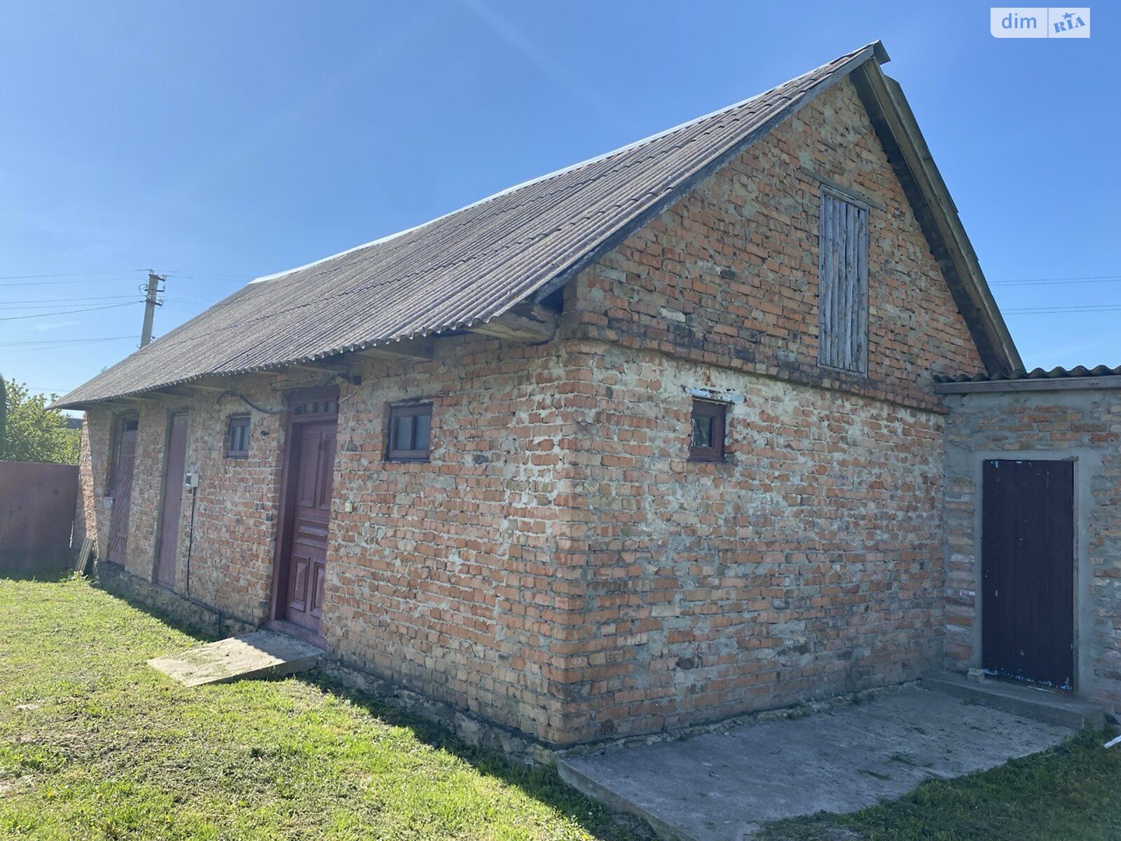 одноповерховий будинок з опаленням, 132.6 кв. м, цегла. Продаж у Грушвиці Першій фото 1 одноповерховий будинок з опаленням, 132.6 кв. м, цегла. Продаж у Грушвиці Першій фото 1