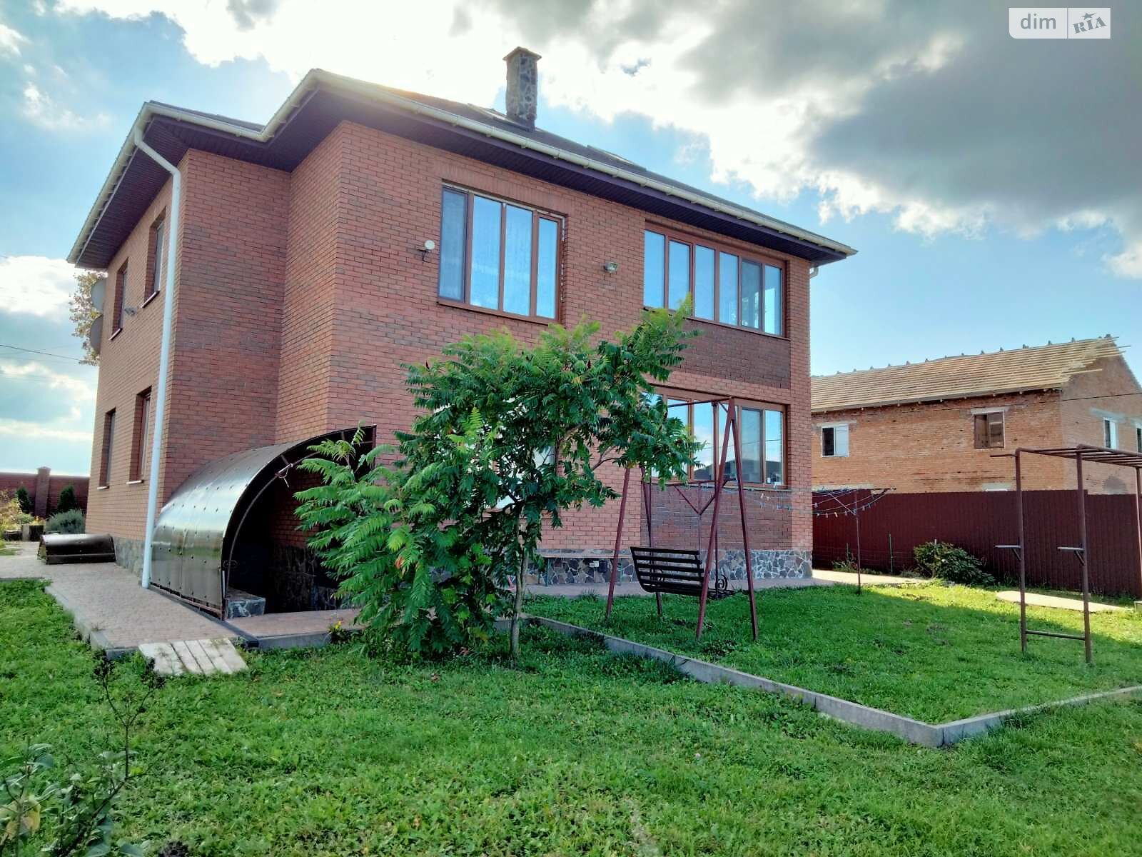 двоповерховий будинок з верандою, 256 кв. м, цегла. Продаж у Грузевиці фото 1