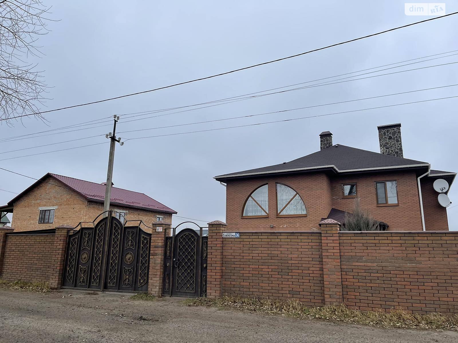 двоповерховий будинок з верандою, 256 кв. м, цегла. Продаж у Грузевиці фото 1