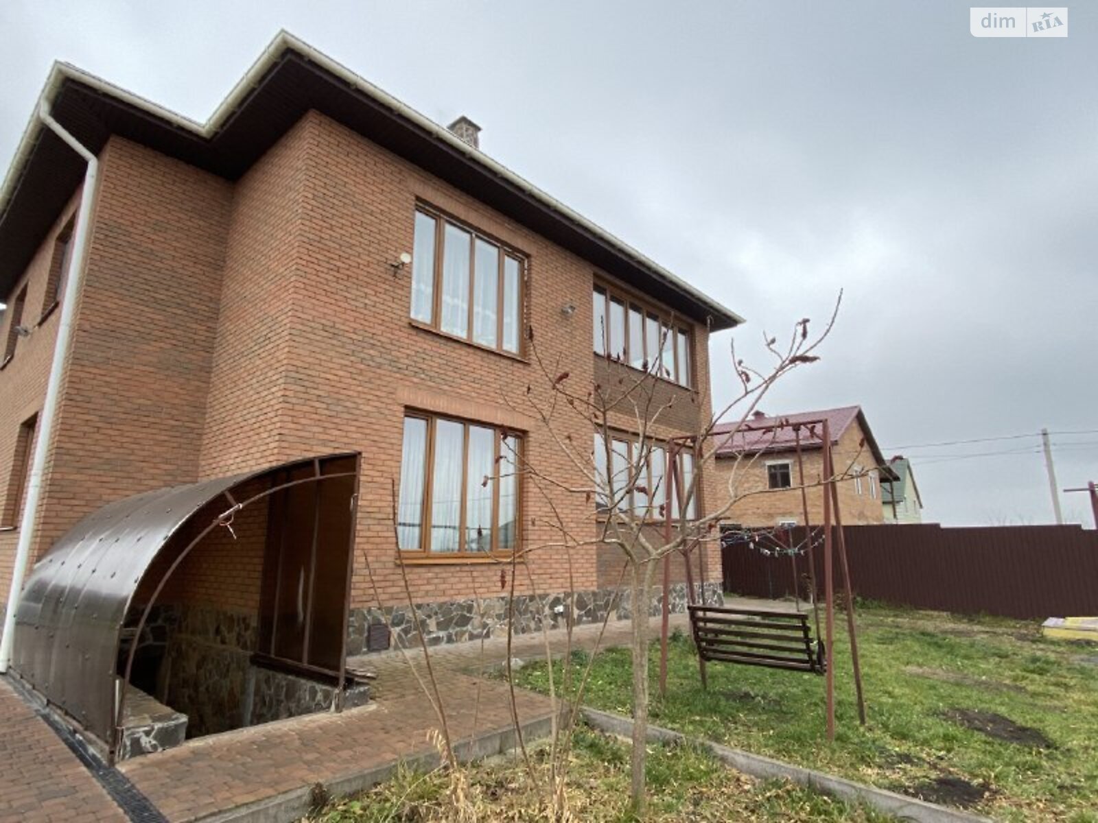 двоповерховий будинок з верандою, 256 кв. м, цегла. Продаж у Грузевиці фото 1