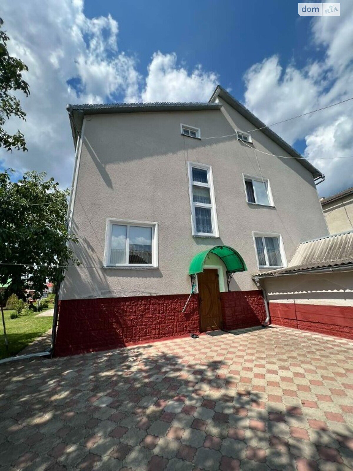 двоповерховий будинок веранда, 337 кв. м, цегла. Продаж в Гусятині, район Гусятин фото 1