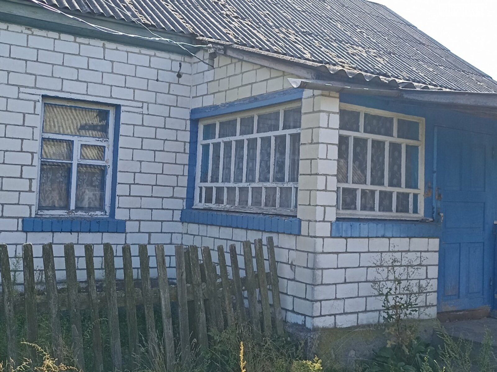 одноповерховий будинок з верандою, 63.7 кв. м, дерево та цегла. Продаж у Гута-Логанівській фото 1 одноповерховий будинок з верандою, 63.7 кв. м, дерево та цегла. Продаж у Гута-Логанівській фото 1