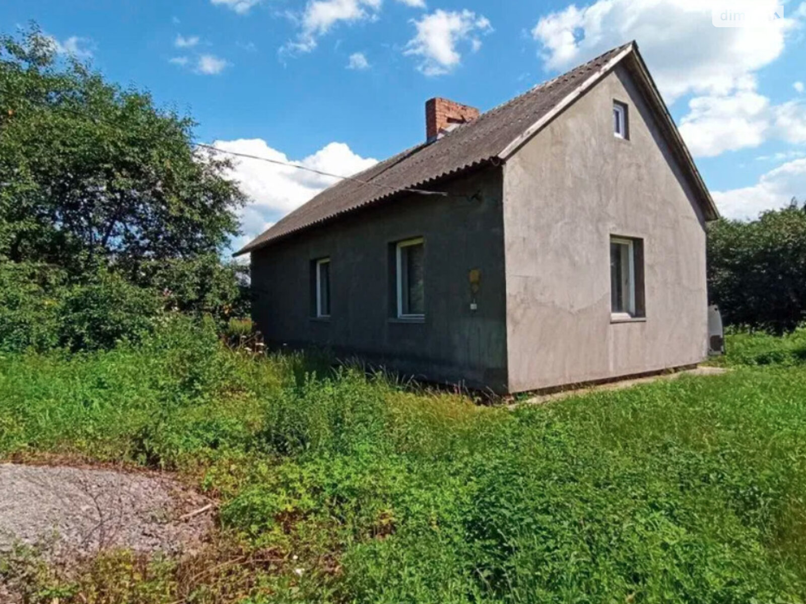 одноэтажный дом с отоплением, 42.9 кв. м, кирпич. Продажа в Гуте фото 1