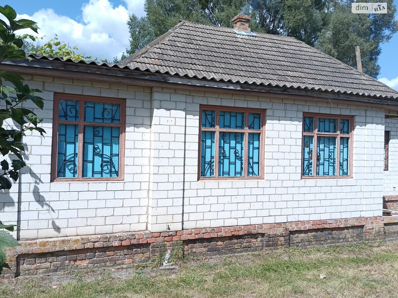 одноэтажный дом с верандой, 87 кв. м, кирпич. Продажа в Хаенках фото 1